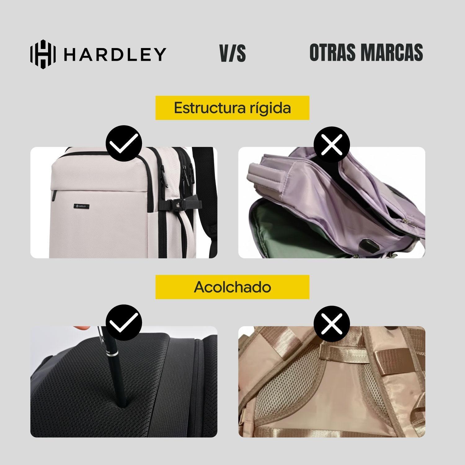 Mochila de Viaje Notebook Hardley 40L Balistica + USB-3