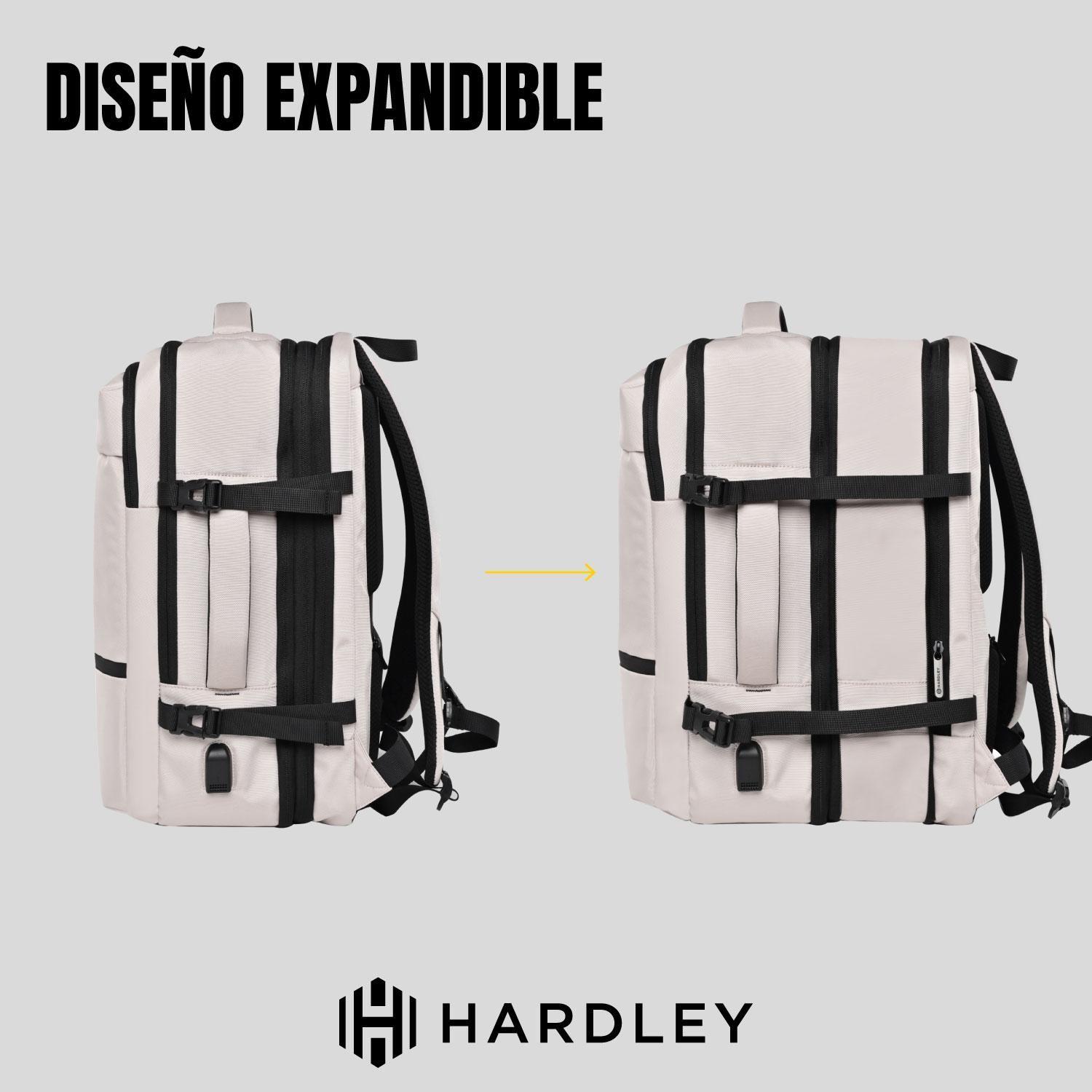 Mochila de Viaje Notebook Hardley 40L Balistica + USB-6