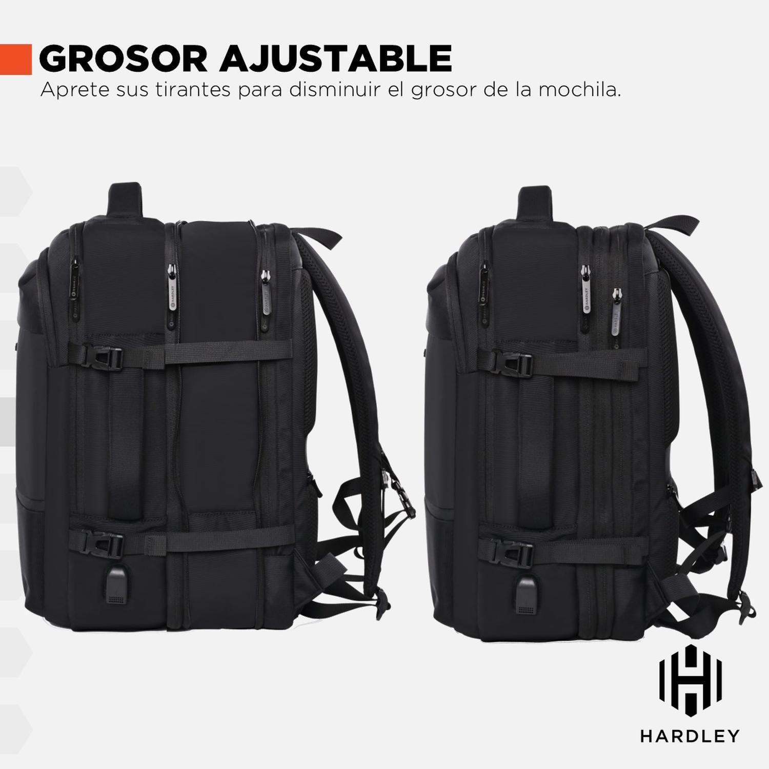 Mochila de Viaje Notebook Hardley 40L Balistica + USB-6