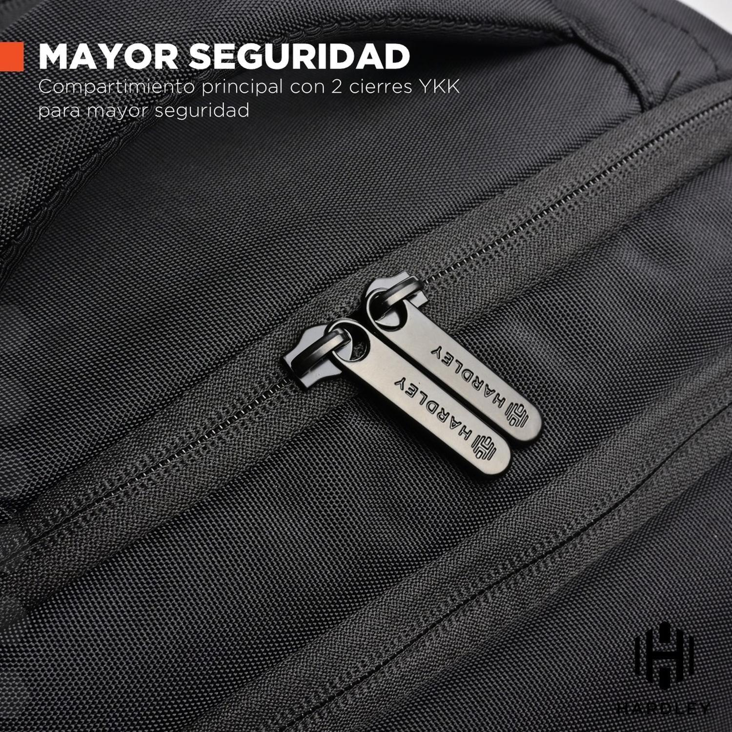 Mochila de Viaje Notebook Hardley 40L Balistica + USB-8