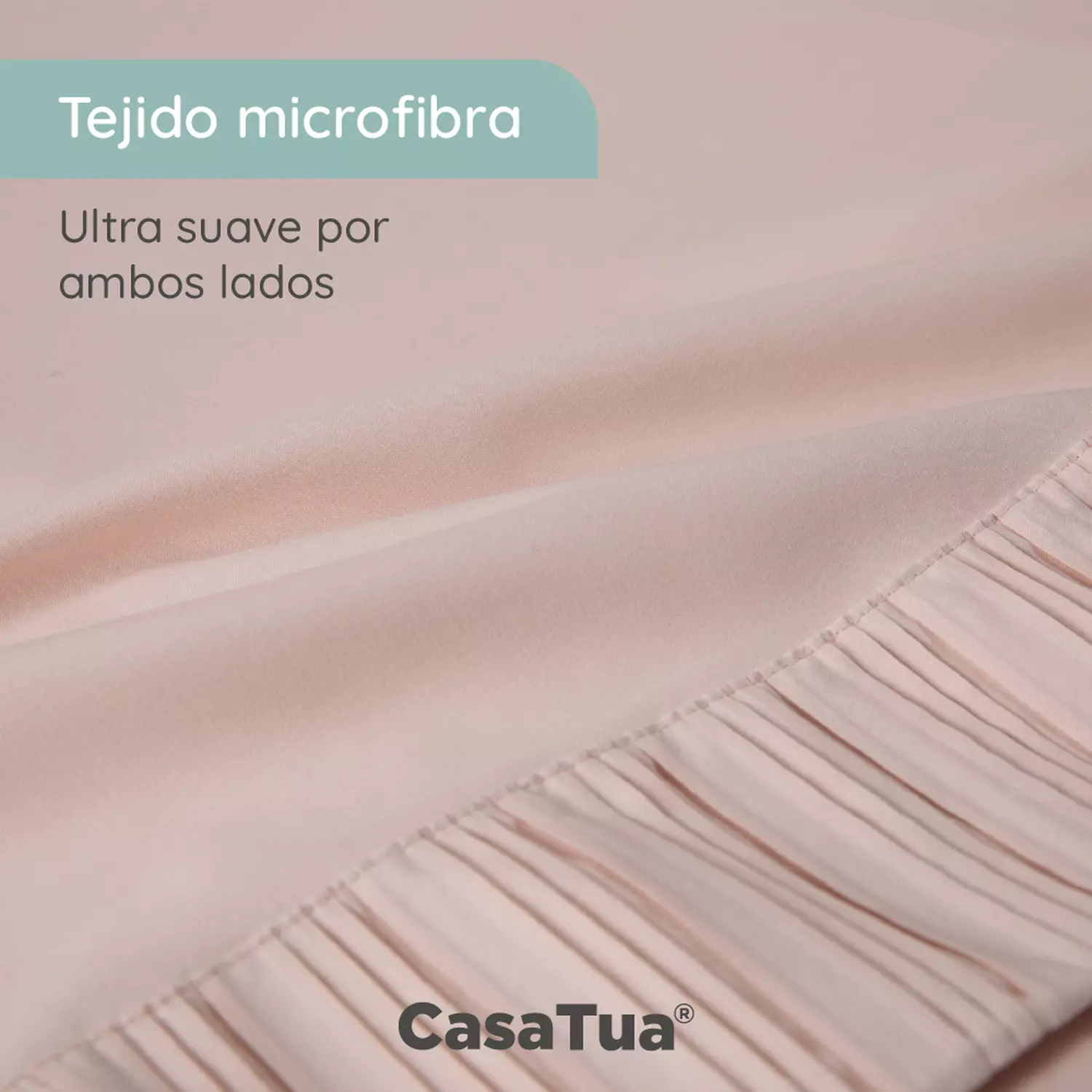 Sabanas Hotel Suave 1800 Casatua + 1 Funda Almohada 1.5 Plazas-3