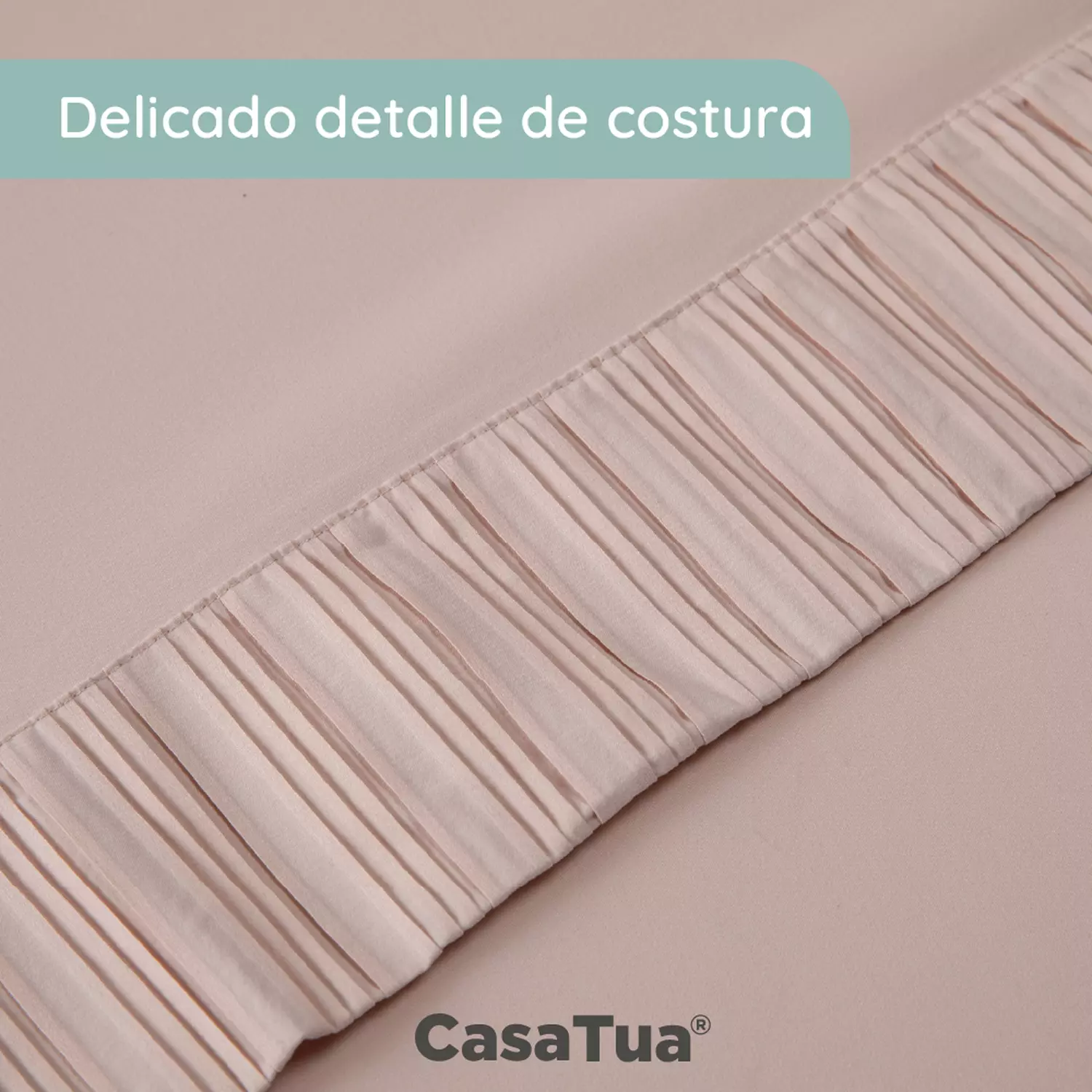Sabanas Hotel Suave 1800 Casatua + 1 Funda Almohada 1.5 Plazas-5