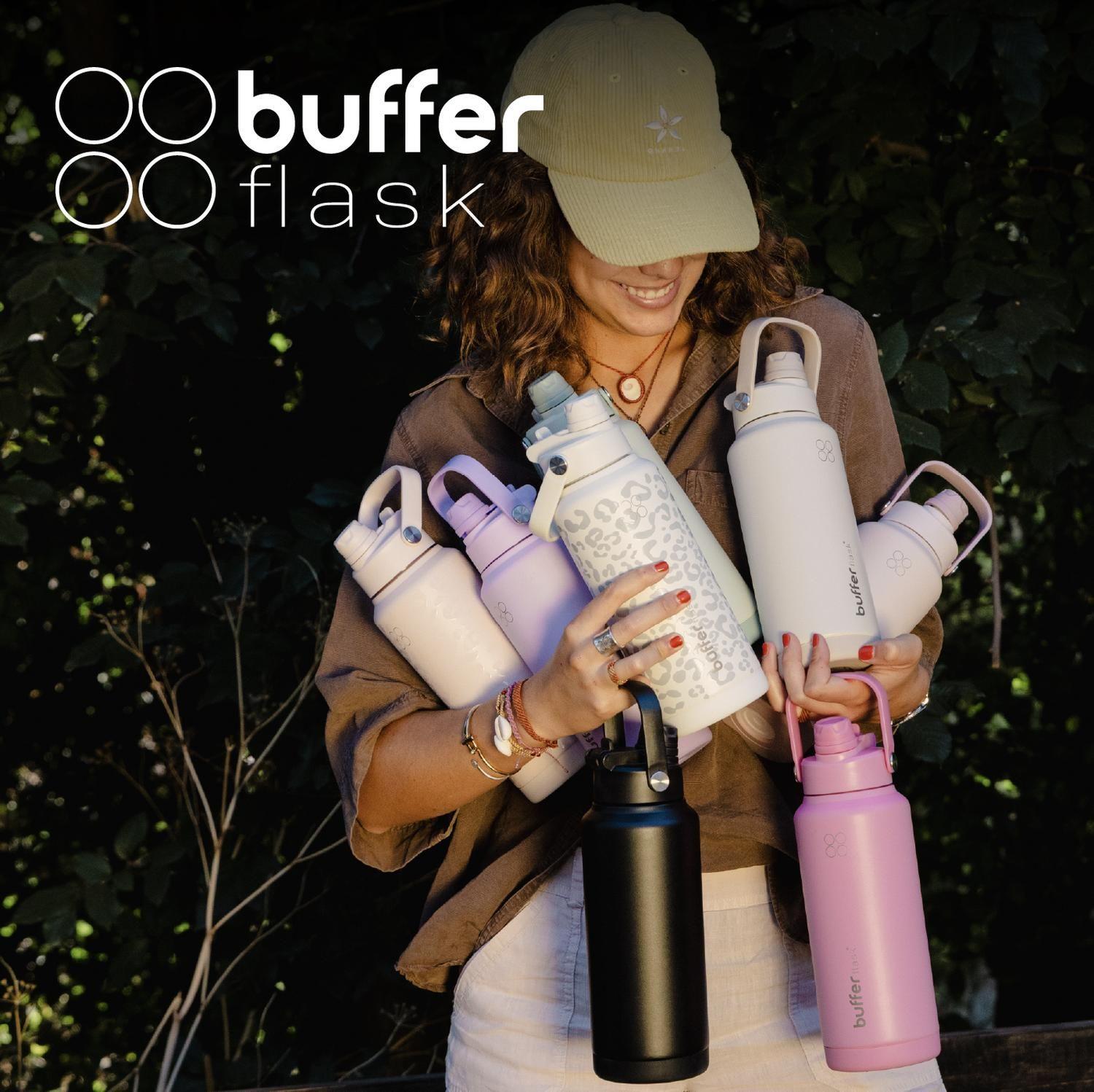 Termo Botella Agua Termica Buffer Flask Acero Inox 1L 2 en 1-9