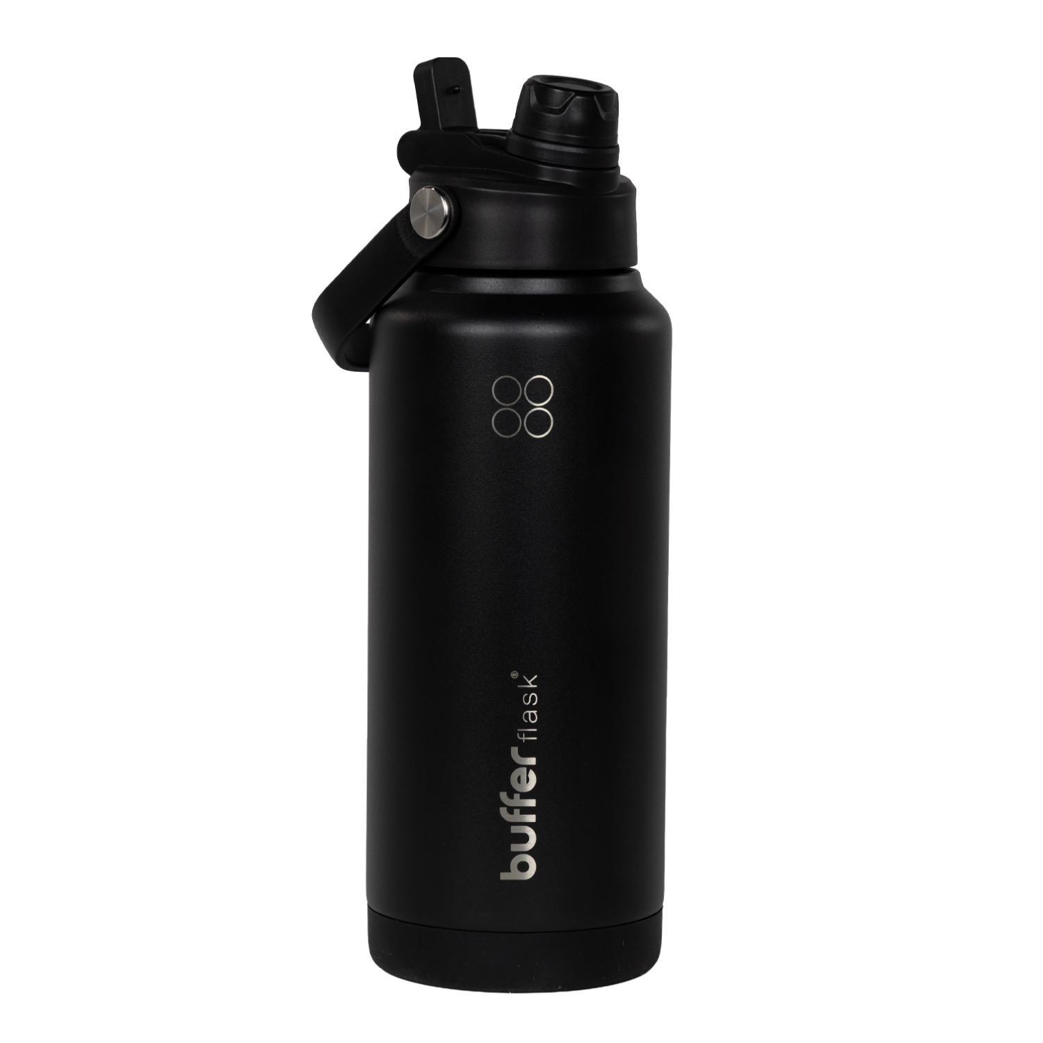 Termo Botella Agua Termica Buffer Flask Acero Inox 1L 2 en 1-0