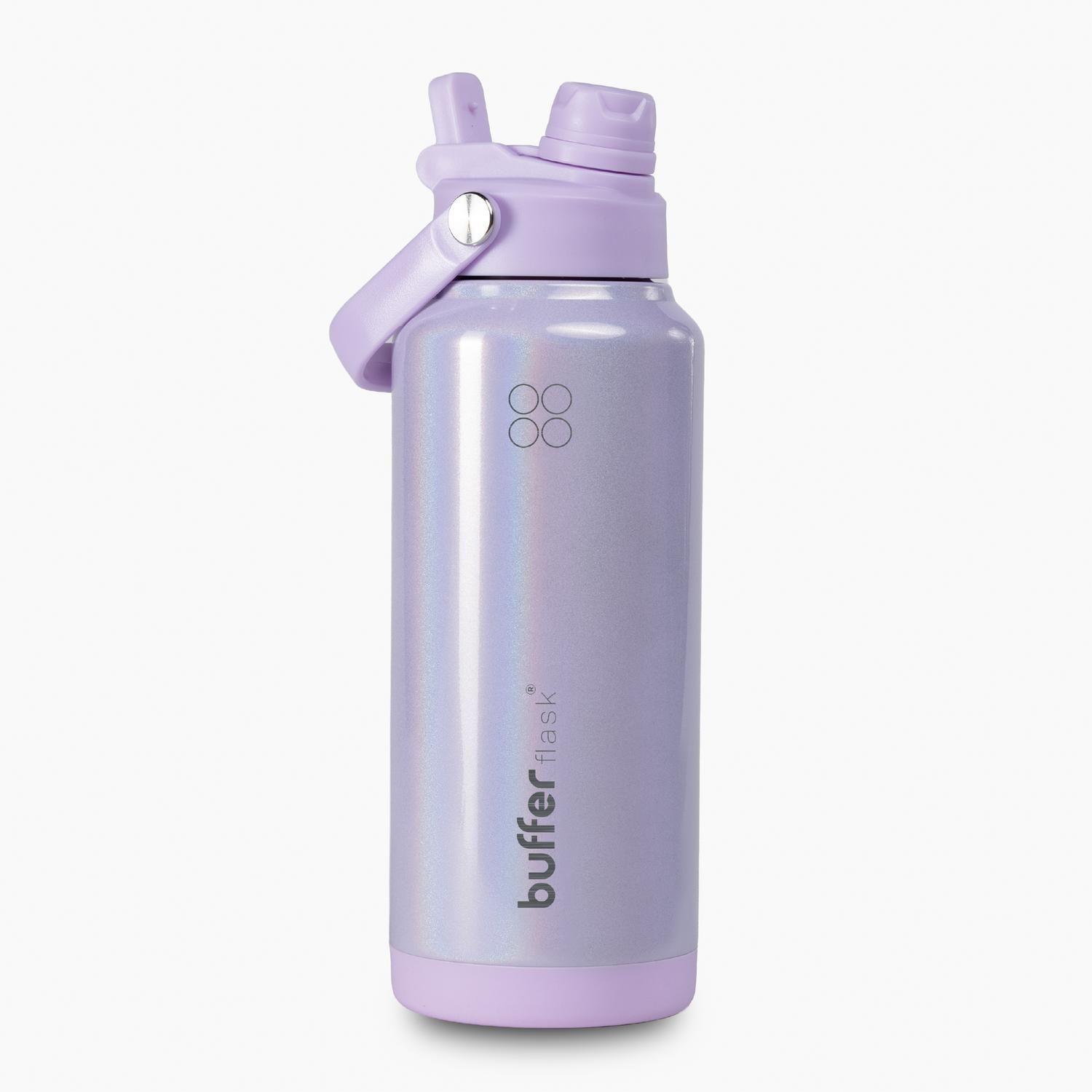 Termo Botella Agua Termica Buffer Flask Acero Inox 1L 2 en 1-0