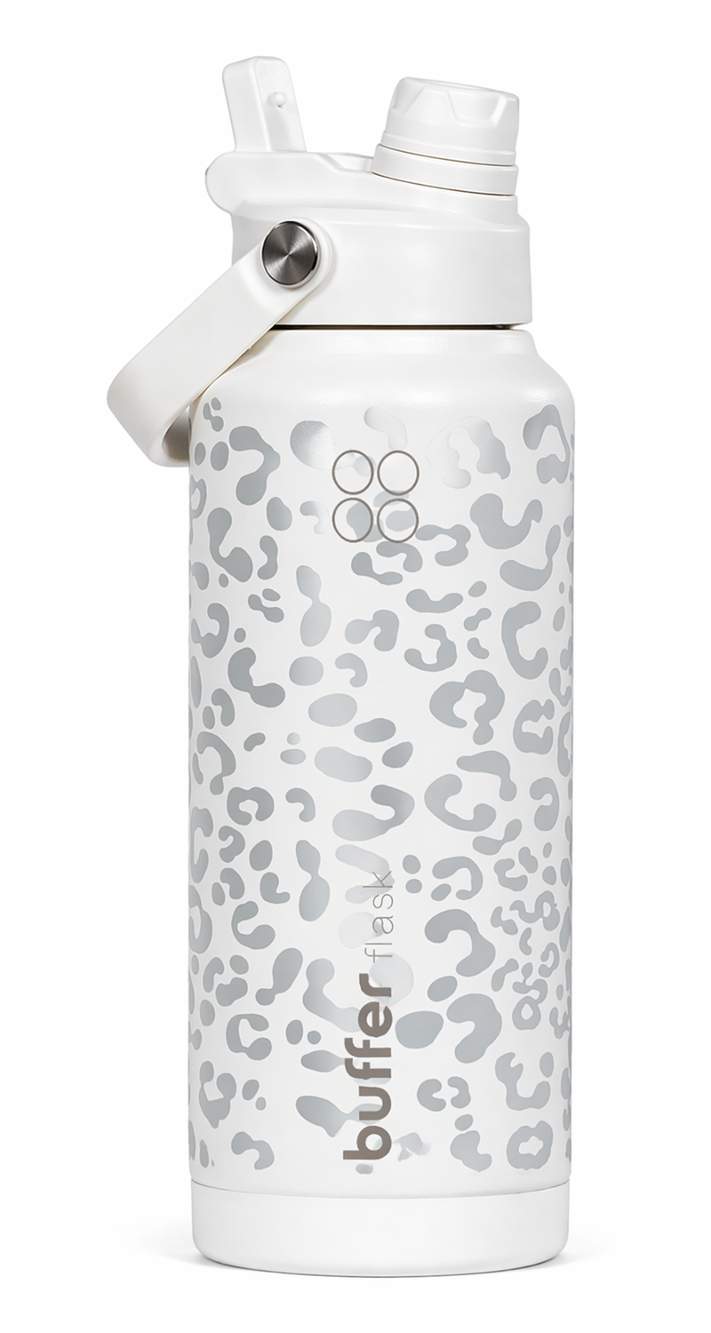Termo Botella Agua Termica Buffer Flask Acero Inox 1L 2 en 1-0