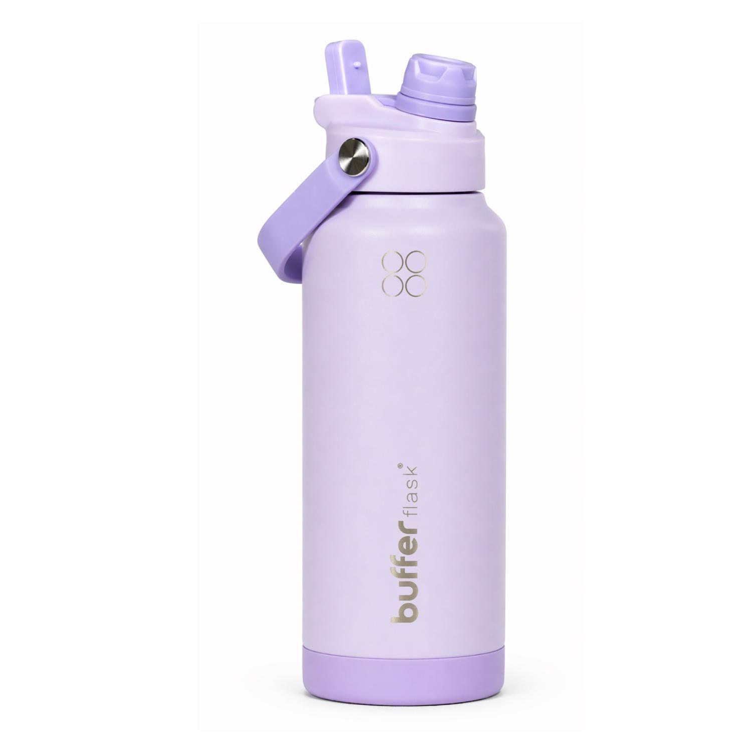 Termo Botella Agua Termica Buffer Flask Acero Inox 1L 2 en 1-0