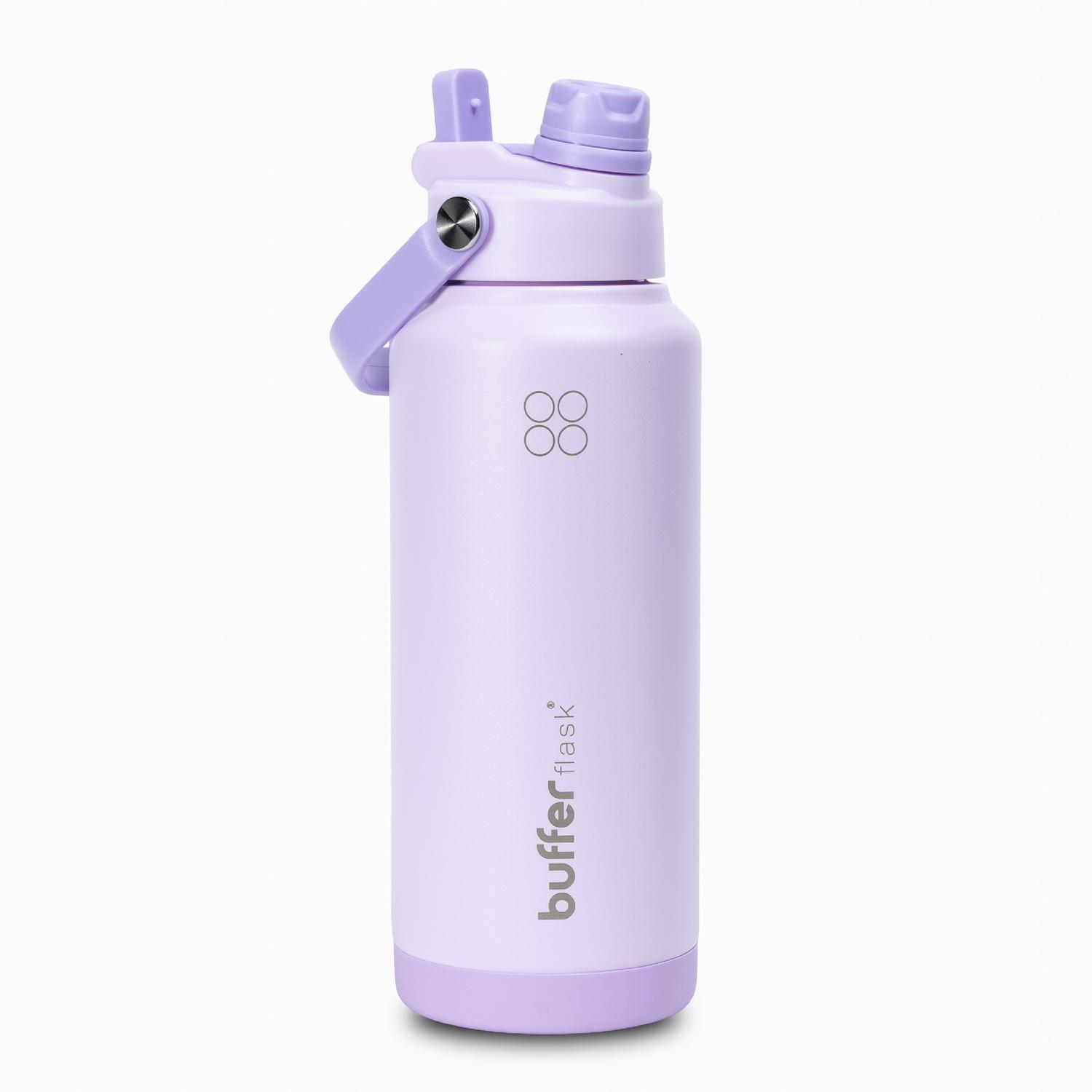 Termo Botella Agua Termica Buffer Flask Acero Inox 1L 2 en 1-0