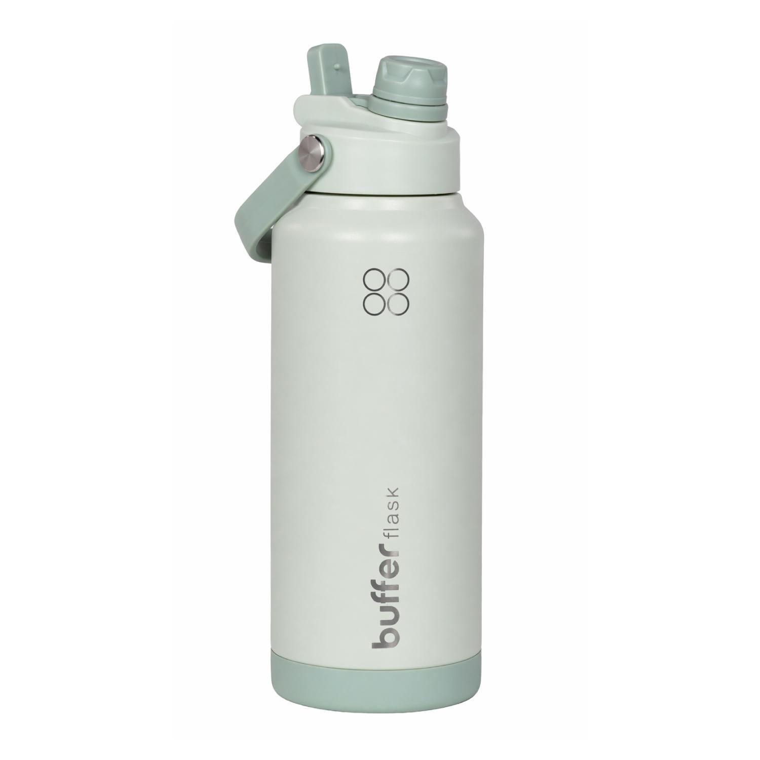 Termo Botella Agua Termica Buffer Flask Acero Inox 1L 2 en 1-0