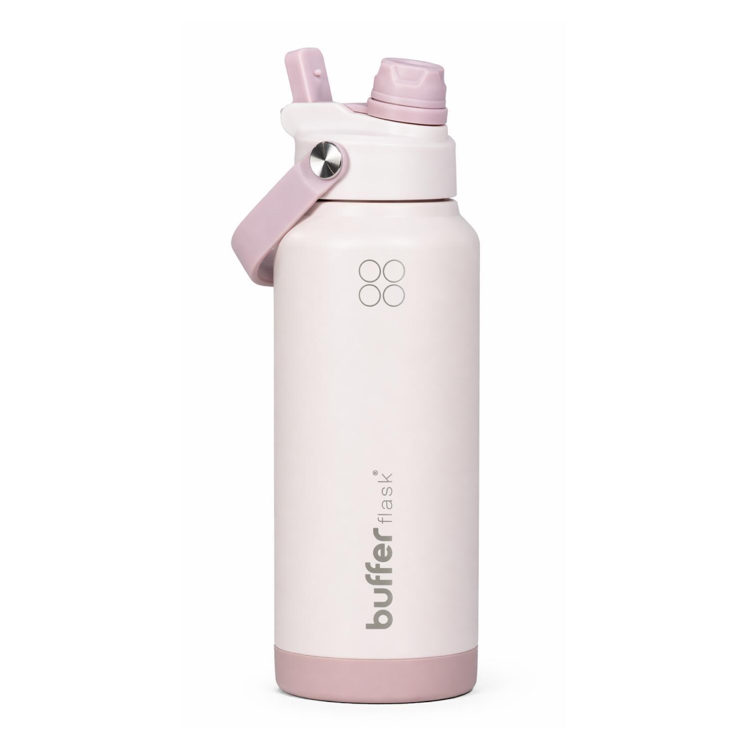 Termo Botella Agua Termica Buffer Flask Acero Inox 1L 2 en 1-0