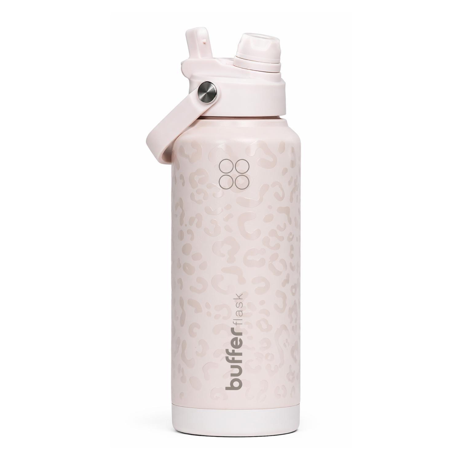 Termo Botella Agua Termica Buffer Flask Acero Inox 1L 2 en 1-0