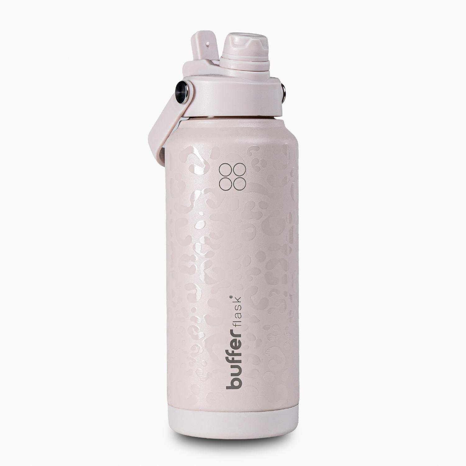 Termo Botella Agua Termica Buffer Flask Acero Inox 1L 2 en 1-0