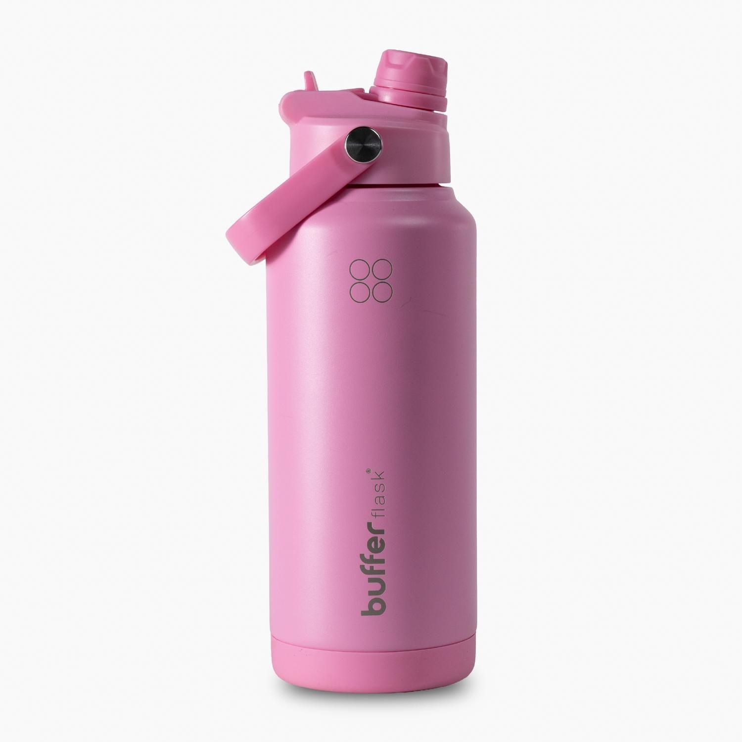Termo Botella Agua Termica Buffer Flask Acero Inox 1L 2 en 1-0