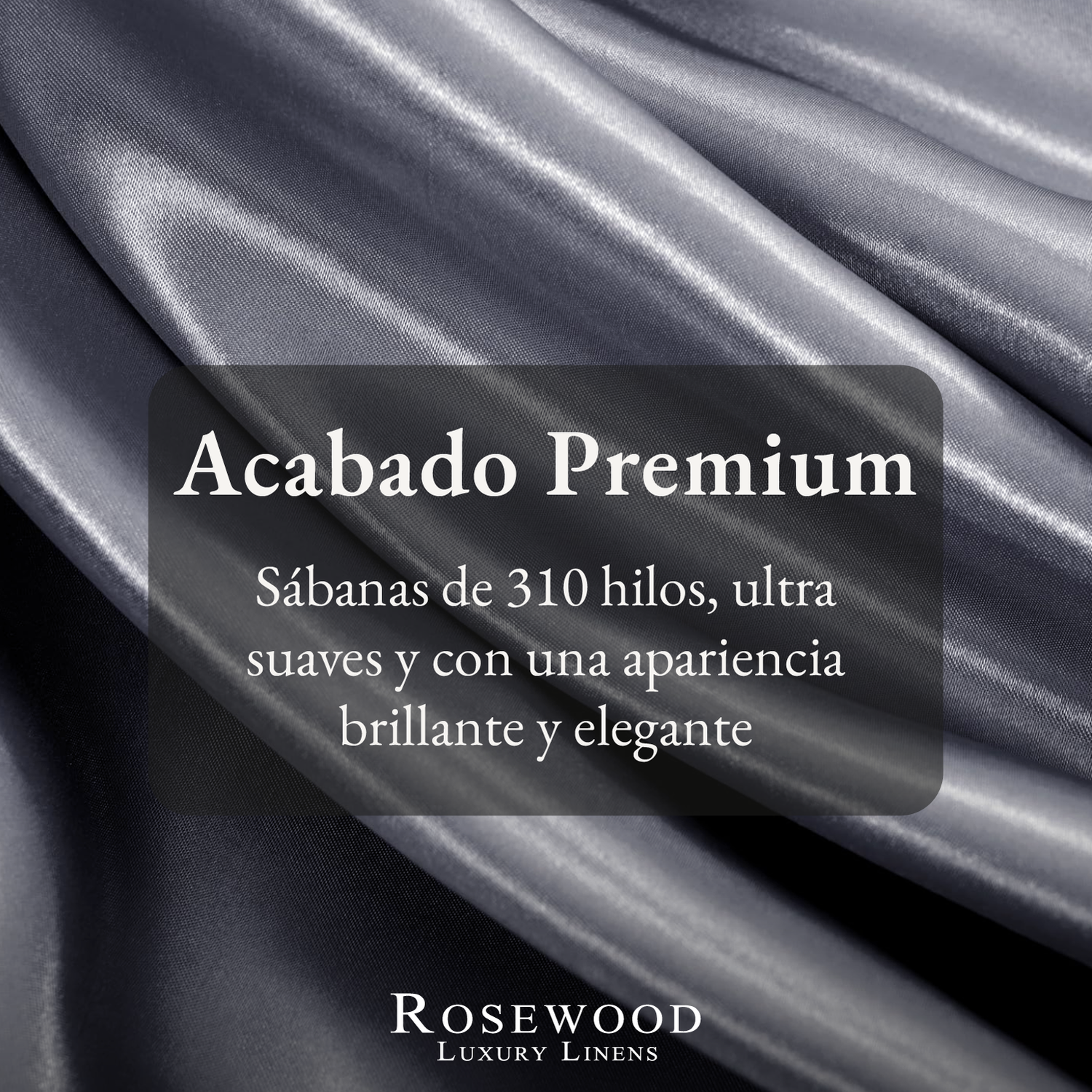Sabanas Satin Rosewood Ultra Suaves Juego Completo Super King-5