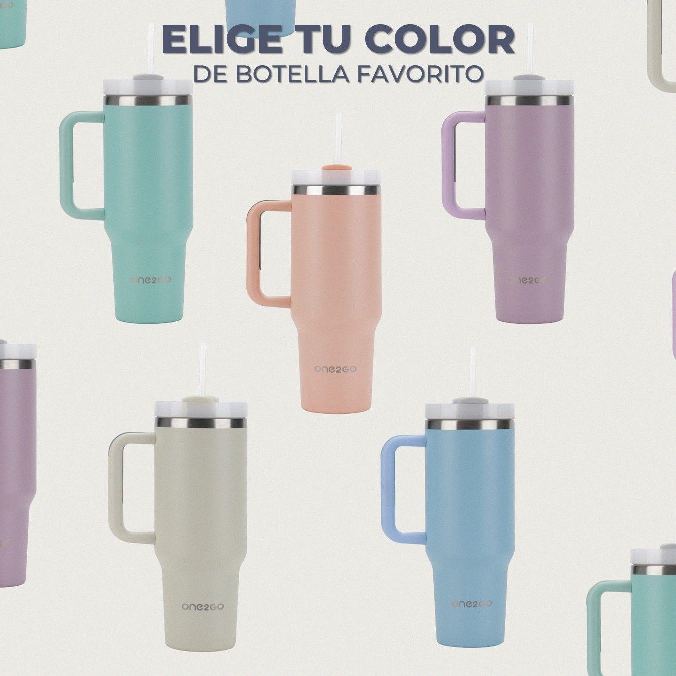 BOTELLA TERMICA VASO MUG TUMBLER ONE2GO 1,2L INOX-7