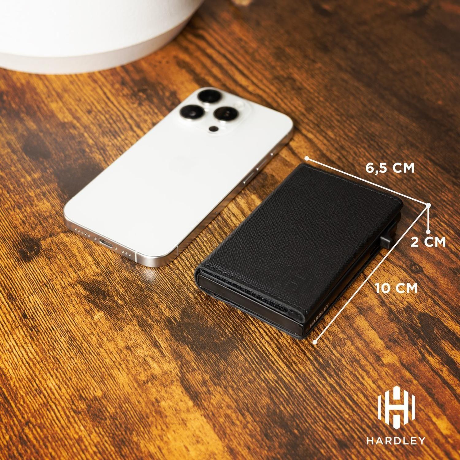 Billetera Hombre De Cuero Hardley Tarjetero Protección Rfid-7