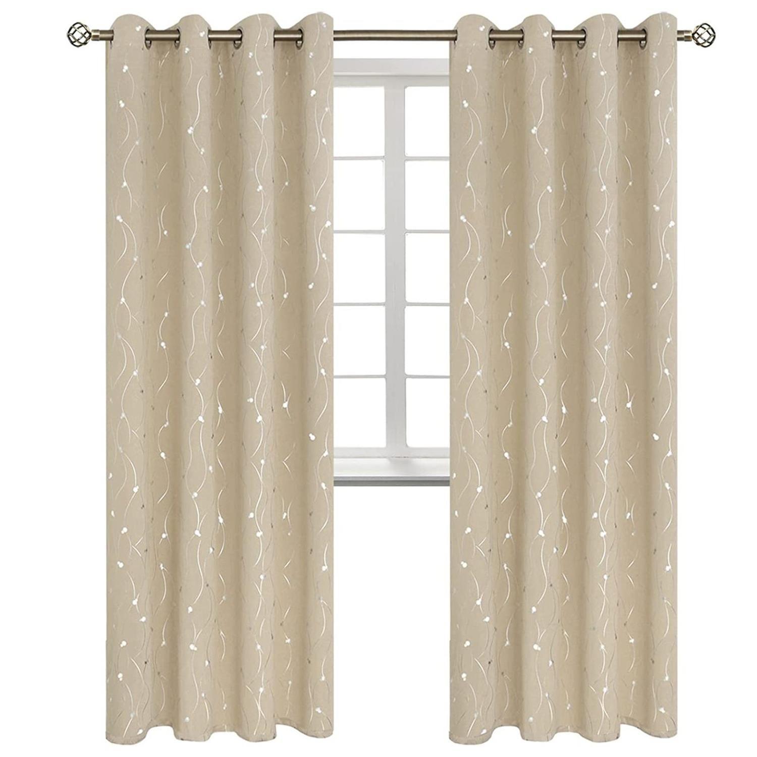 Cortina Blackout 95%, Son 2 Paños De 140x220cm CasaTua-0