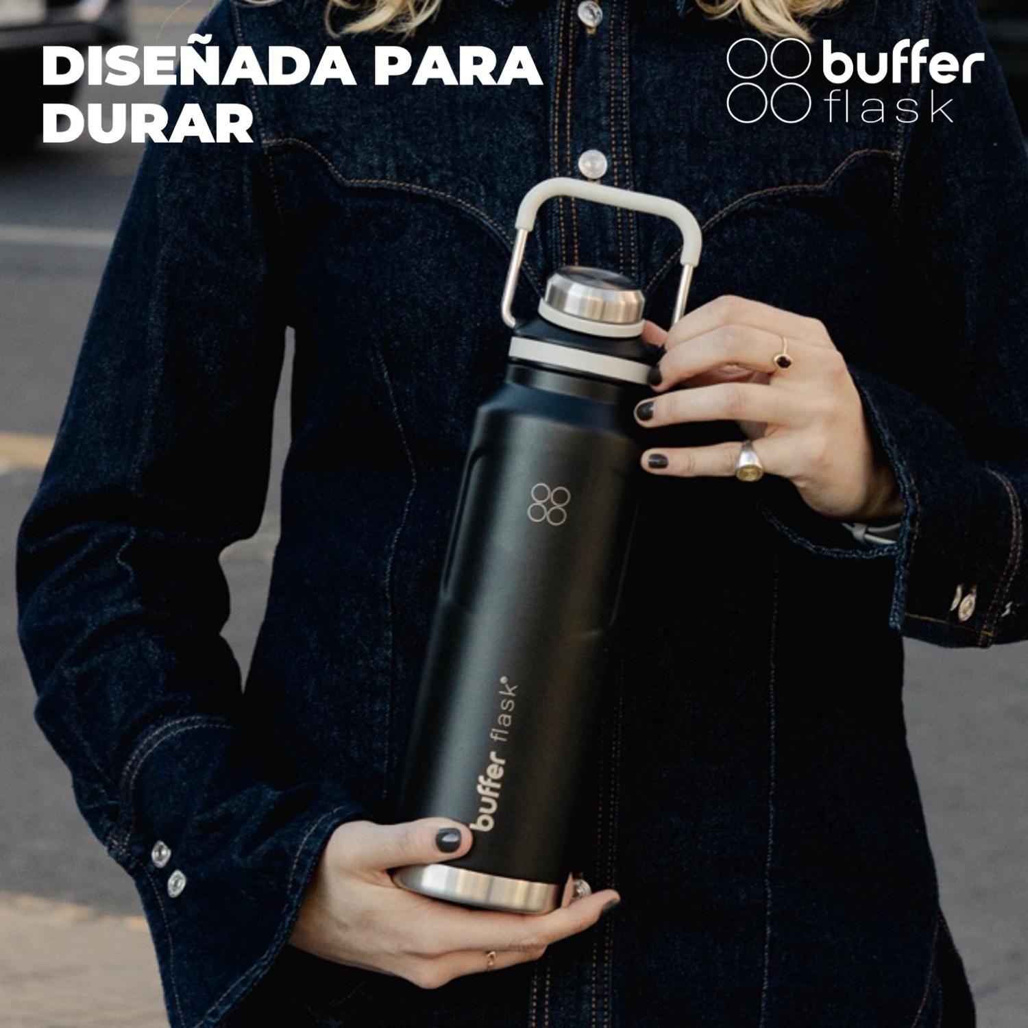 Termo Botella Agua Termica Buffer Acero Inoxidable 1 Litro-5