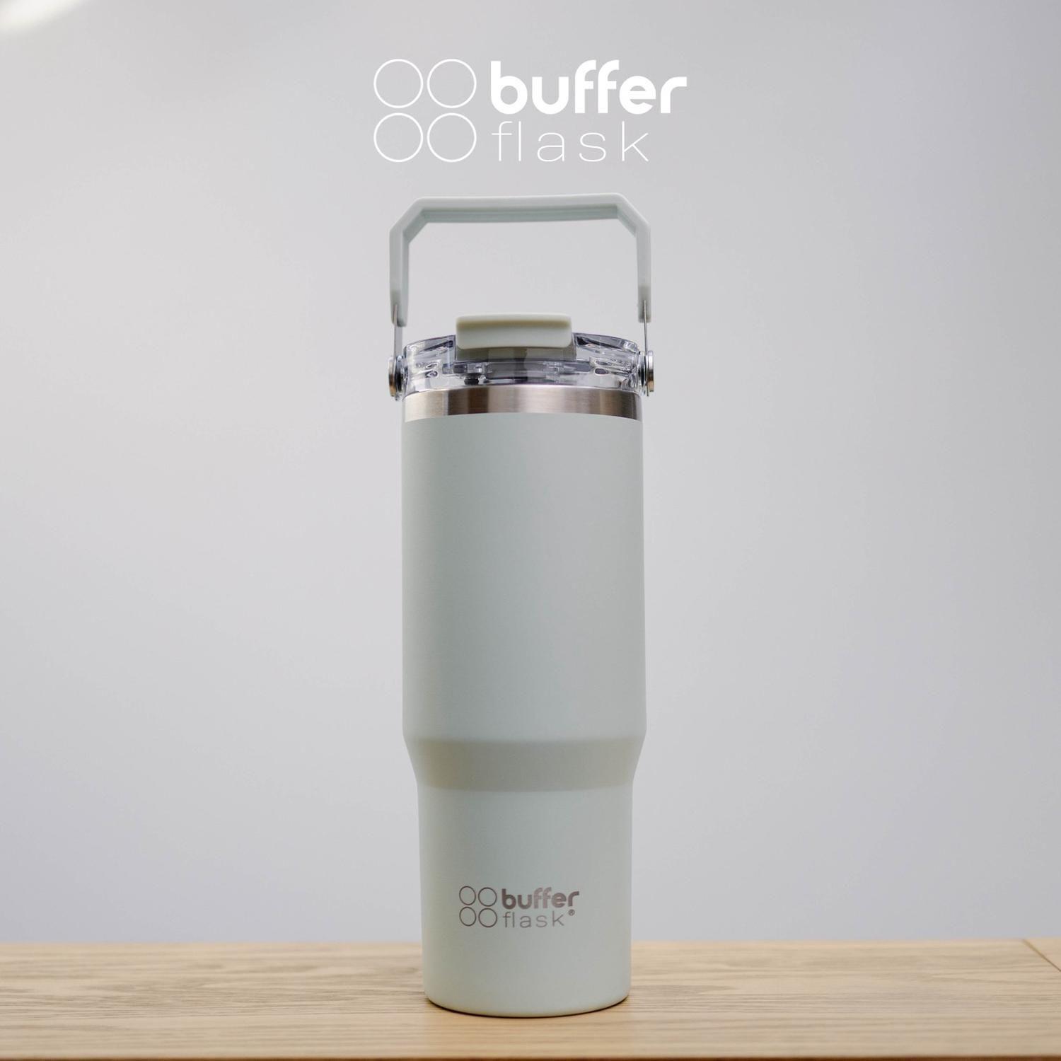 Botella Termica Agua Mug Buffer Acero Inox 800 ml Verde-6