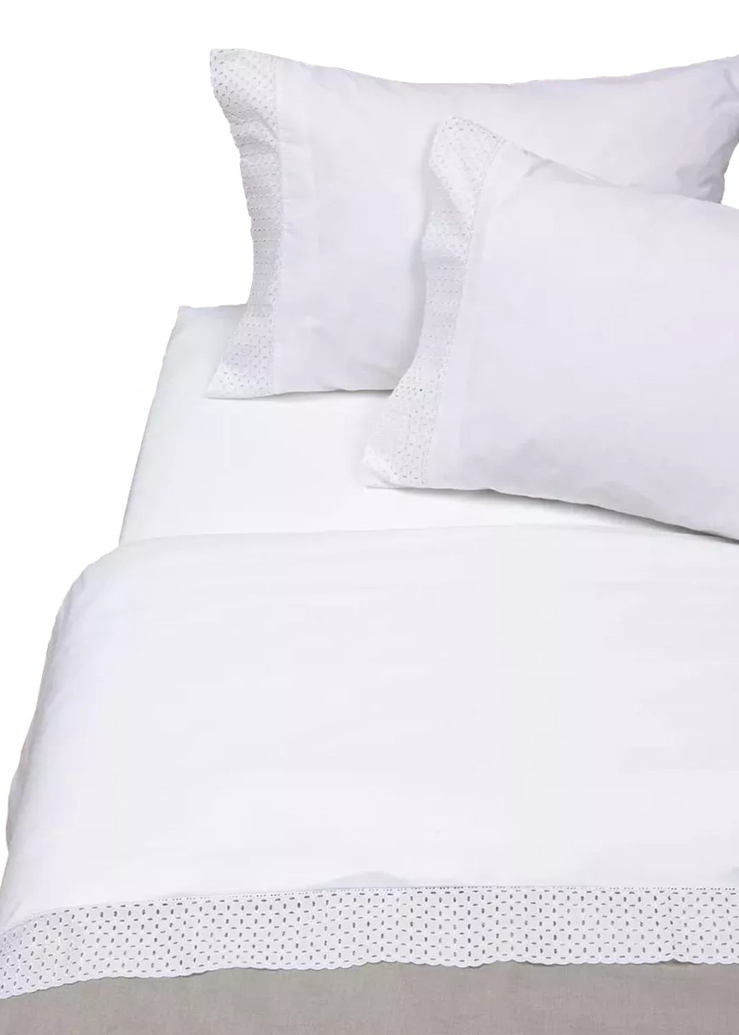 Sabanas Bordadas King Super King CasaTua +Fundas Almohada King-0
