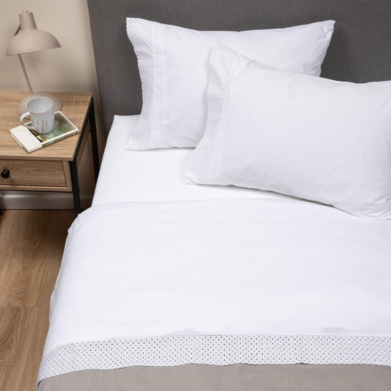 Sabanas Bordadas King Super King CasaTua +Fundas Almohada King-1