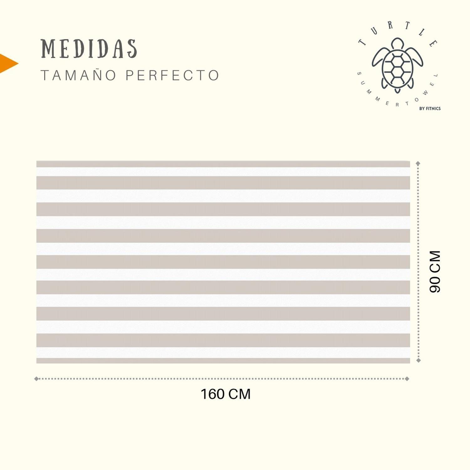 Toalla de Microfibra Secado Rapido Playa Viaje + Estuche-6