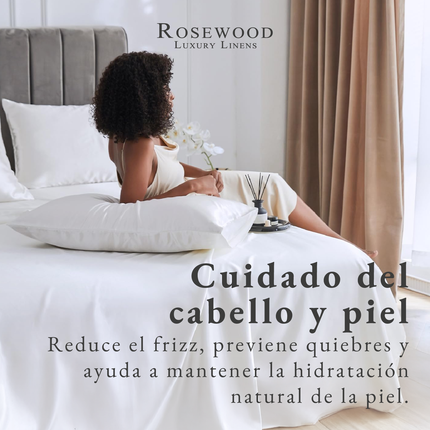 Sabanas Satin Rosewood Ultra Suaves Juego Completo 2 Plazas-3