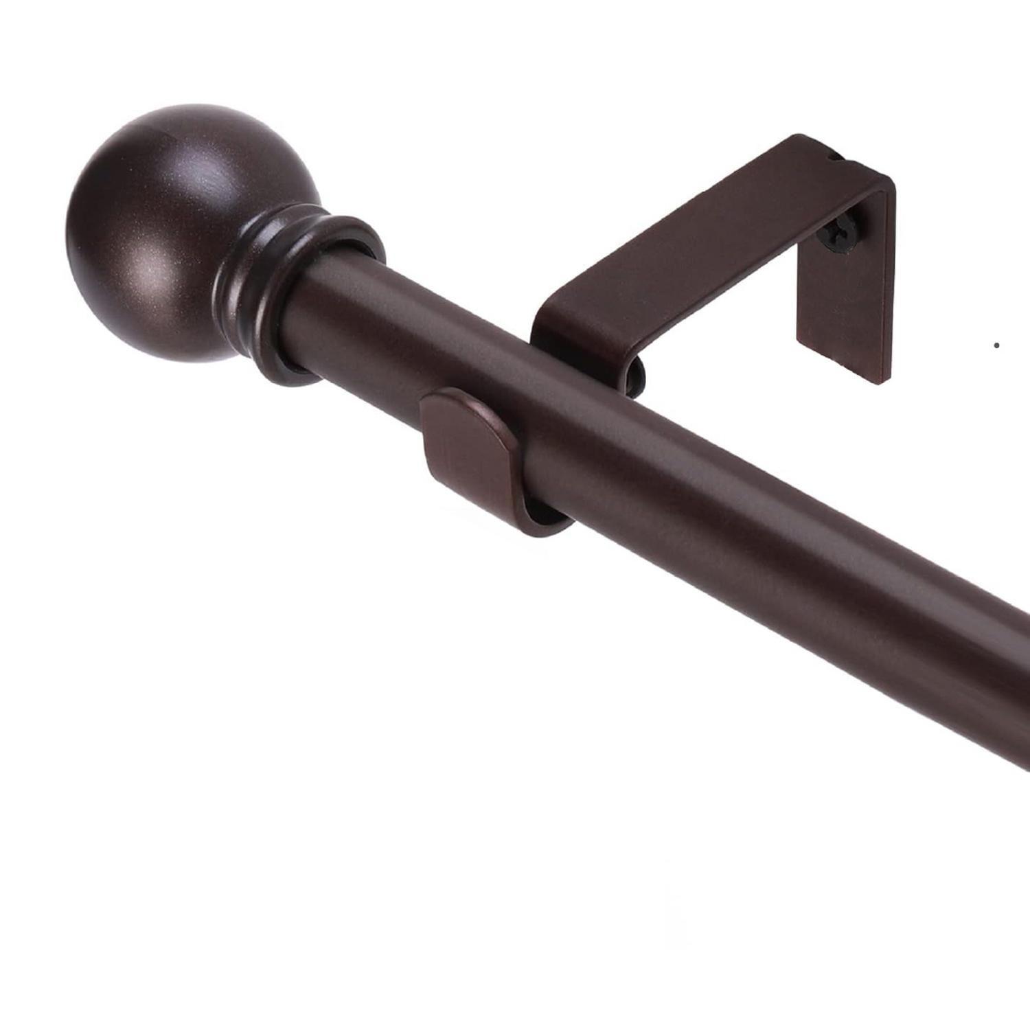Barra Cortina CasaTua Extensible 110 a 320 cm + Soporte-0