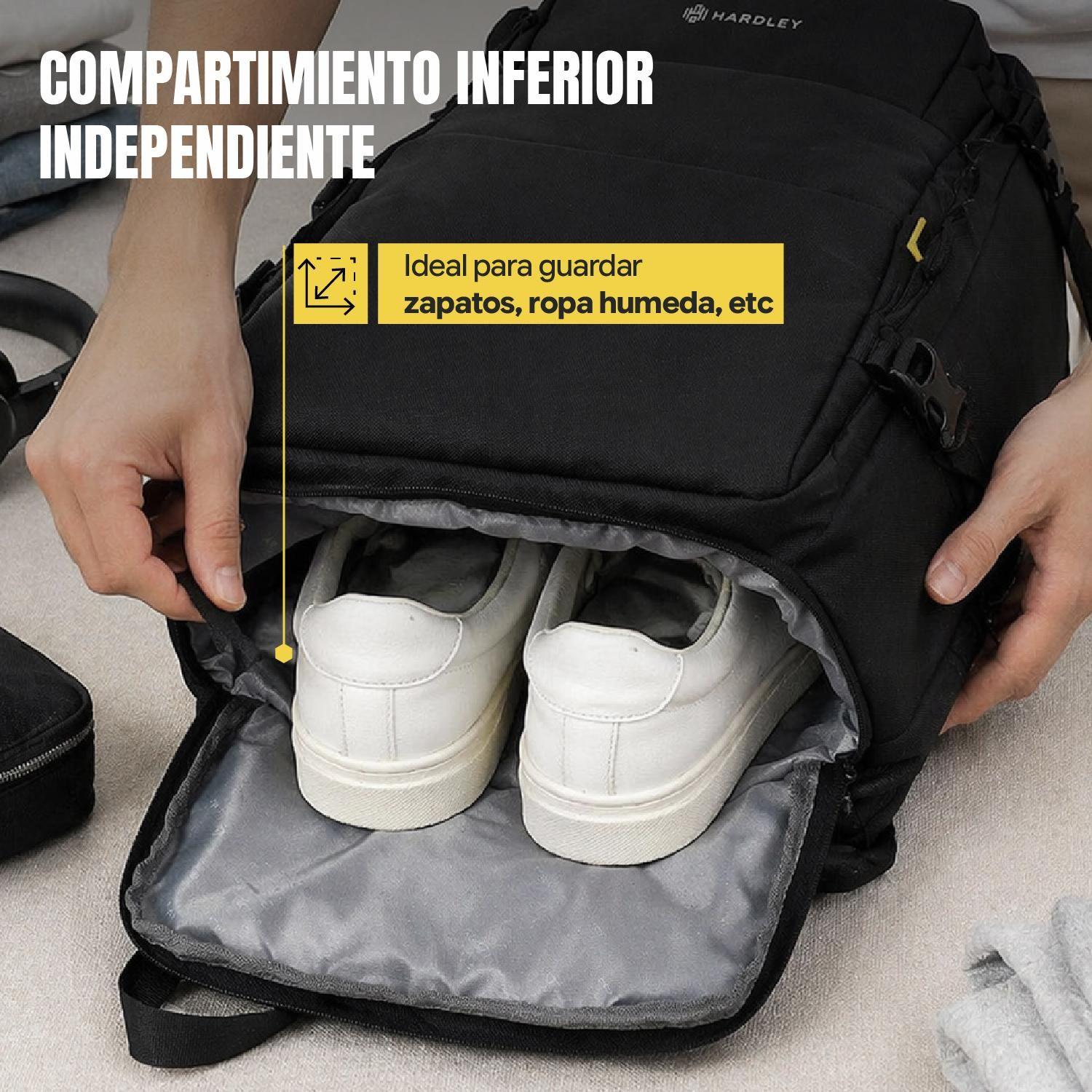 Mochila de Viaje Notebook Hardley Expandible 28L Apta Cabina-4