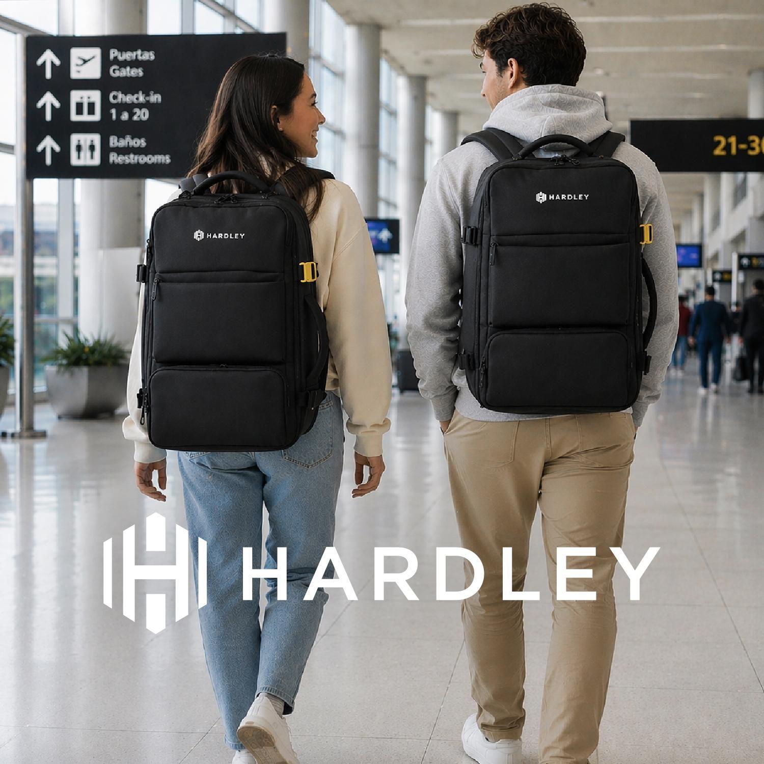 Mochila de Viaje Notebook Hardley Expandible 28L Apta Cabina-8