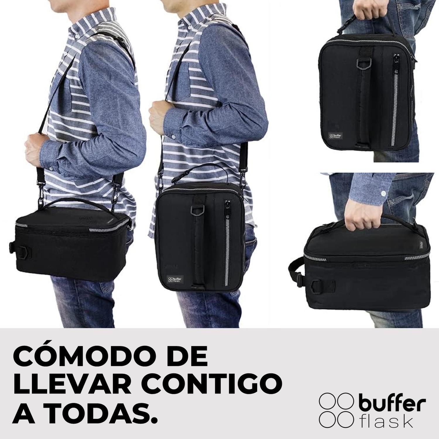 Lonchera Termica Expandible Buffer Bolso Almuerzo Frio Calor-2