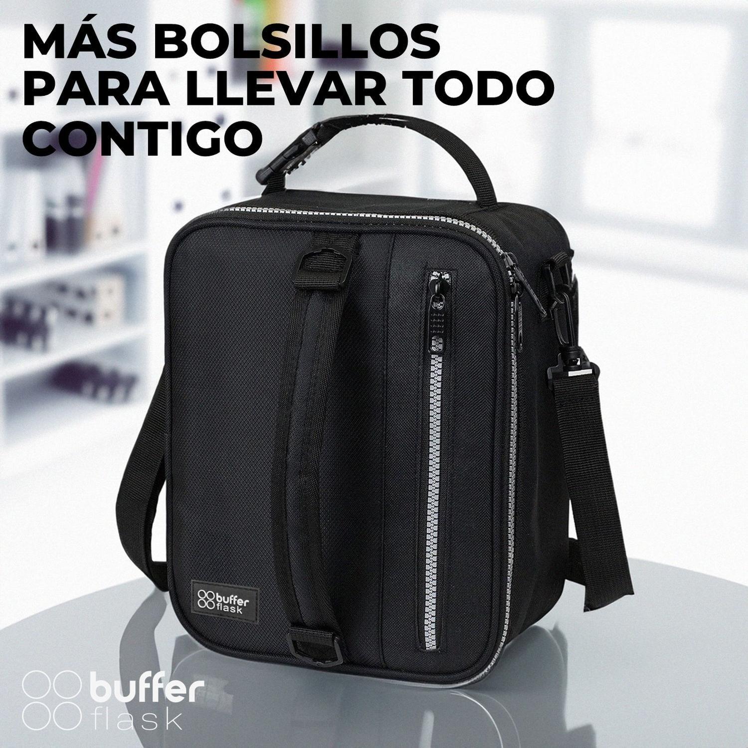 Lonchera Termica Expandible Buffer Bolso Almuerzo Frio Calor-5