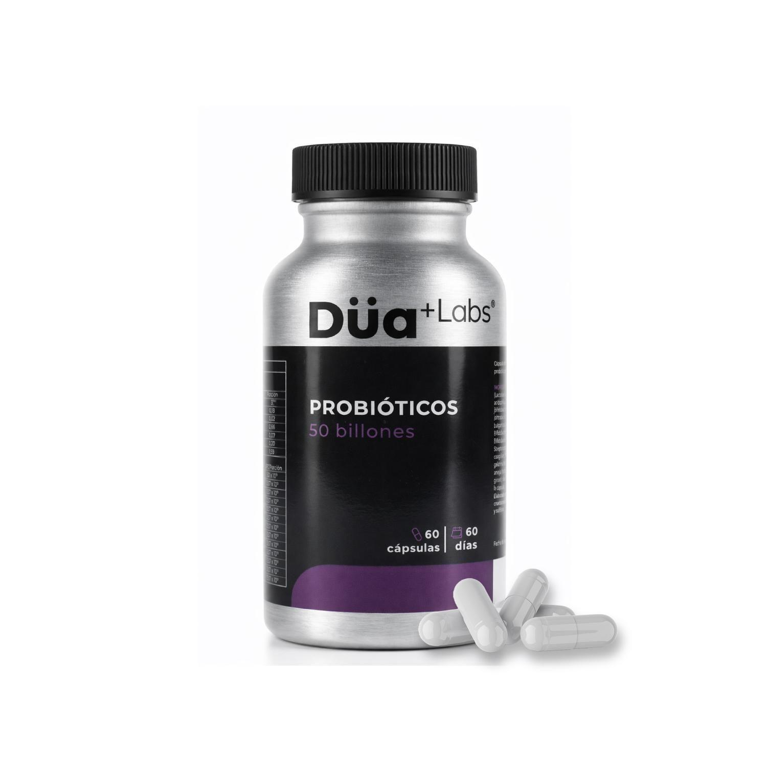 Probioticos 50 Billones Düa Labs® 60 Cápsulas Para 60 días-0