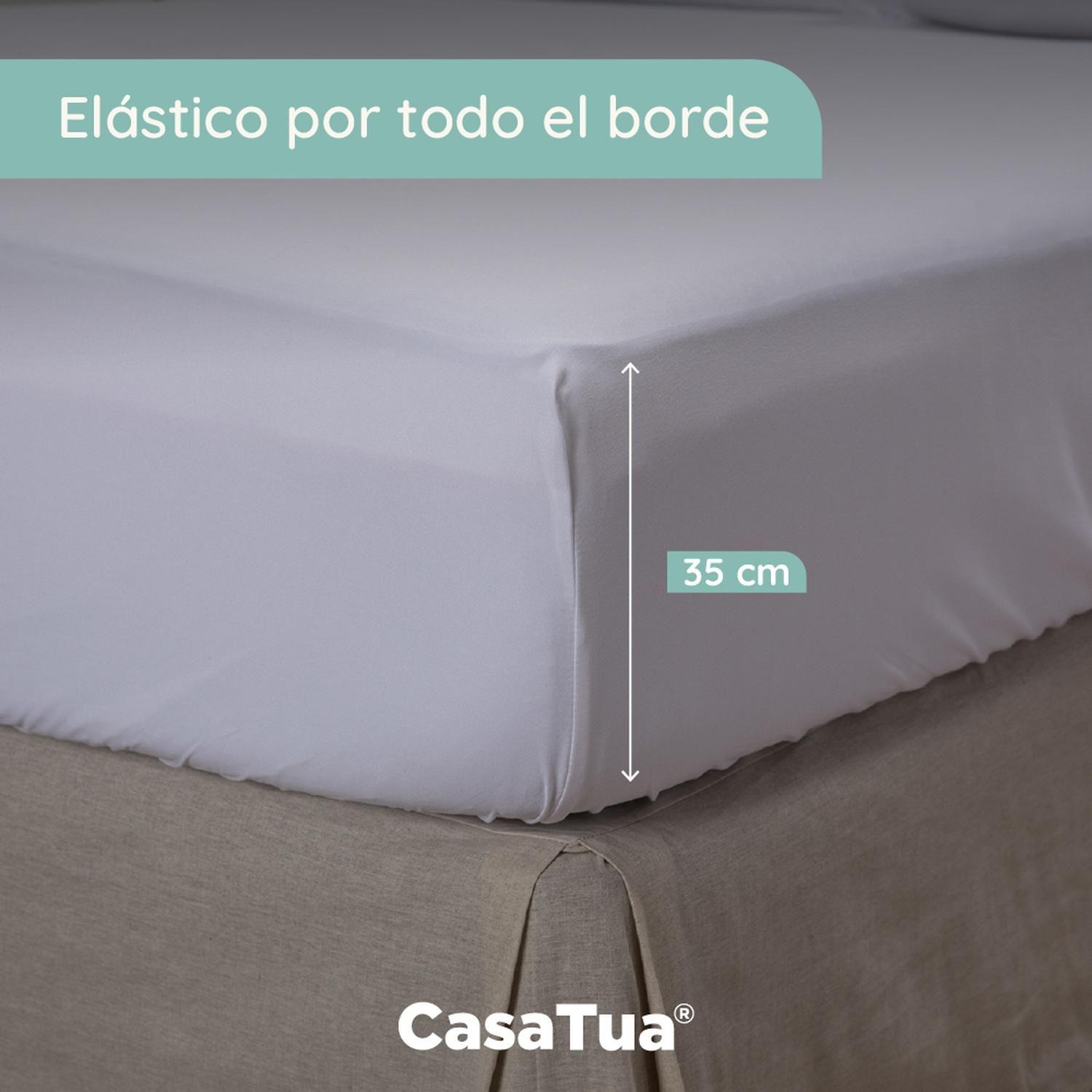 Sabanas 1800 Hotel CasaTua Ultra Suaves Bordadas King-4