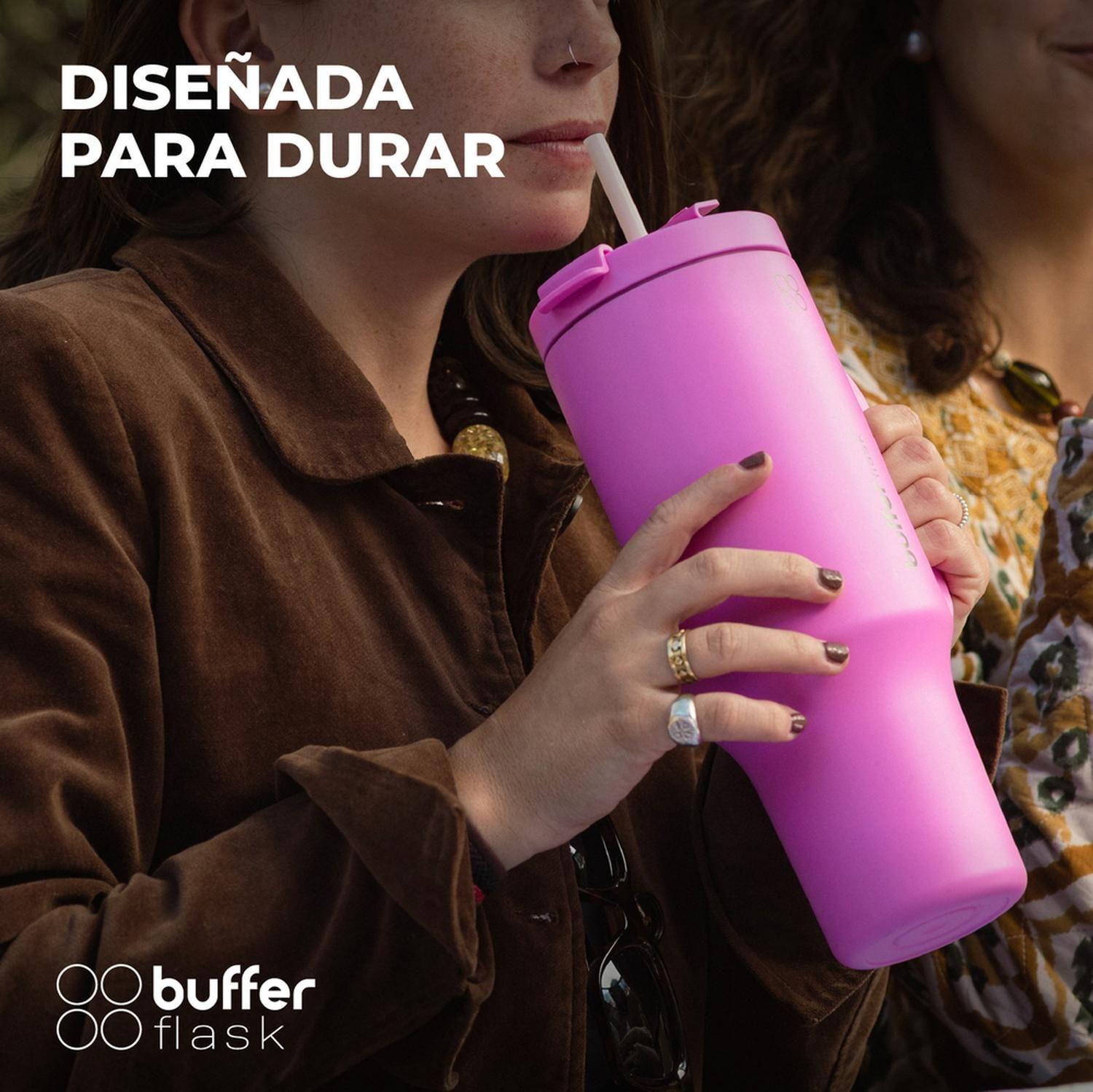Vaso Termico Vaso Mug Termo 1,2L Acero Inox Buffer Púrpura-5