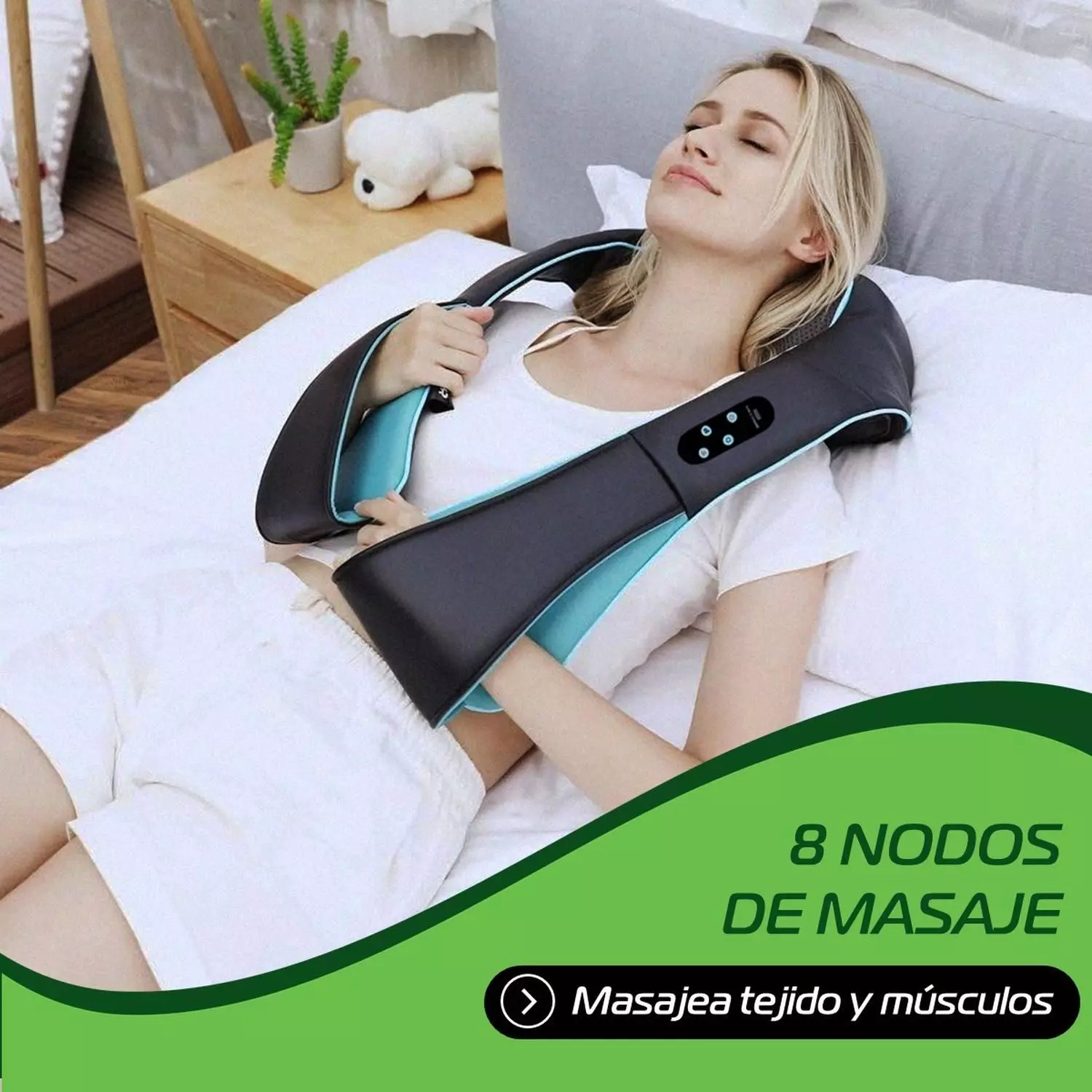 Masajeador Electrico Lumbar Cuello Cervical Espalda Liftbody-1