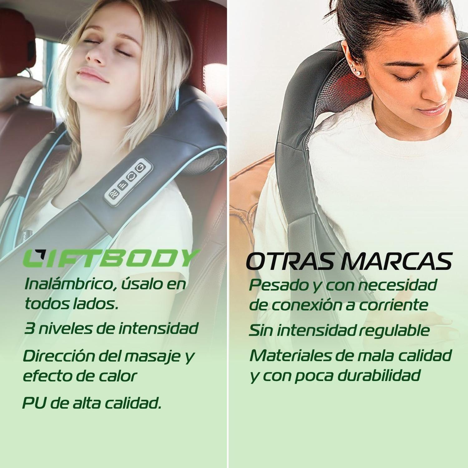 Masajeador Electrico Lumbar Cuello Cervical Espalda Liftbody-3