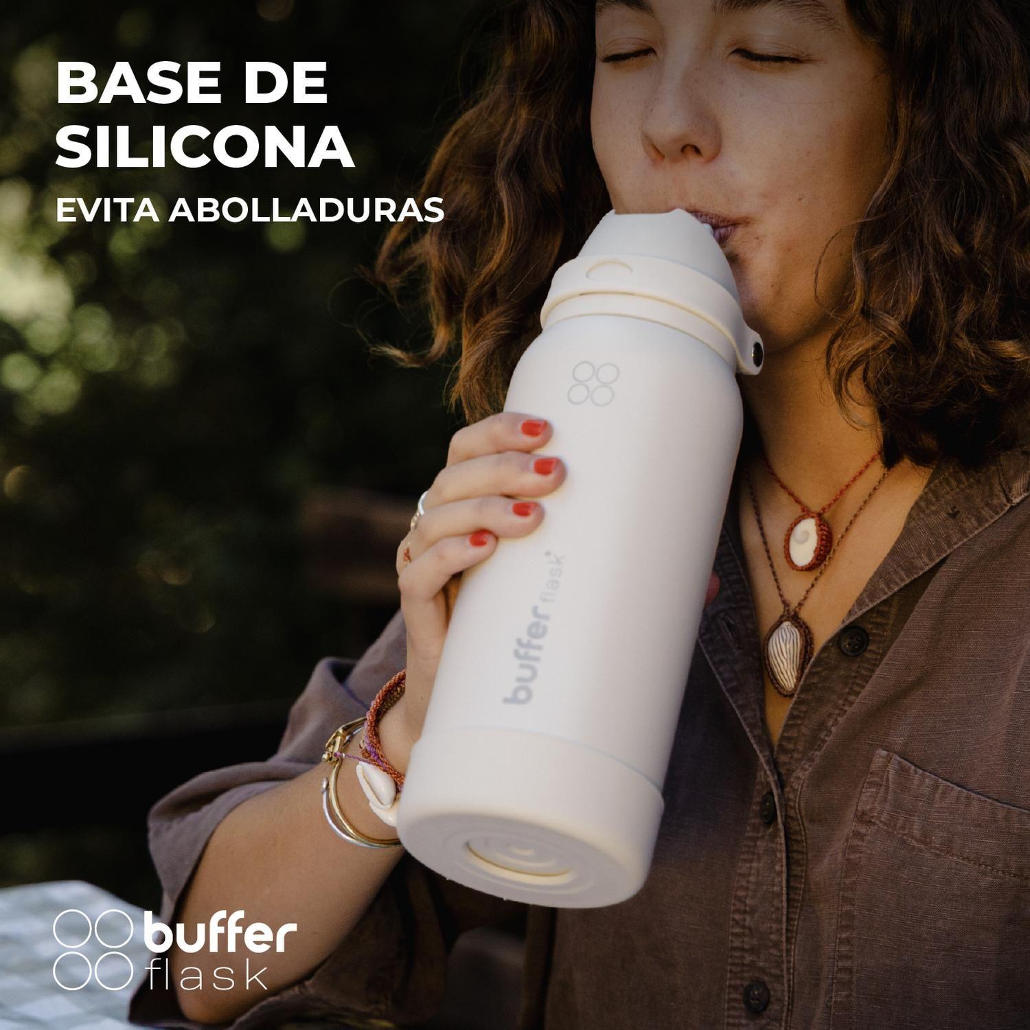 Termo Botella Termica Agua Buffer Acero Inox 1L x2-7