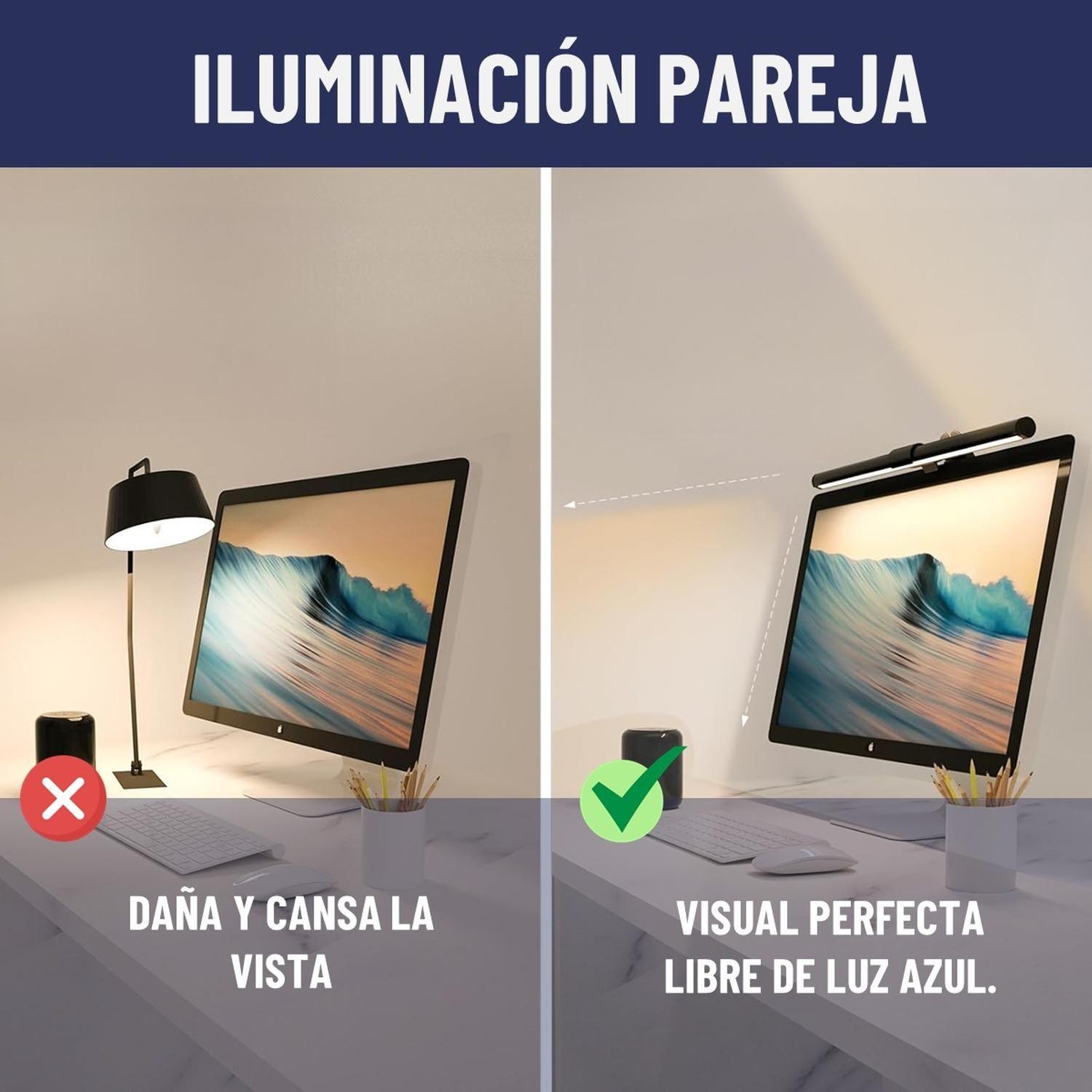 Barra de Luz Led Monitor Maxwell Lampara Escritorio Notebook-2