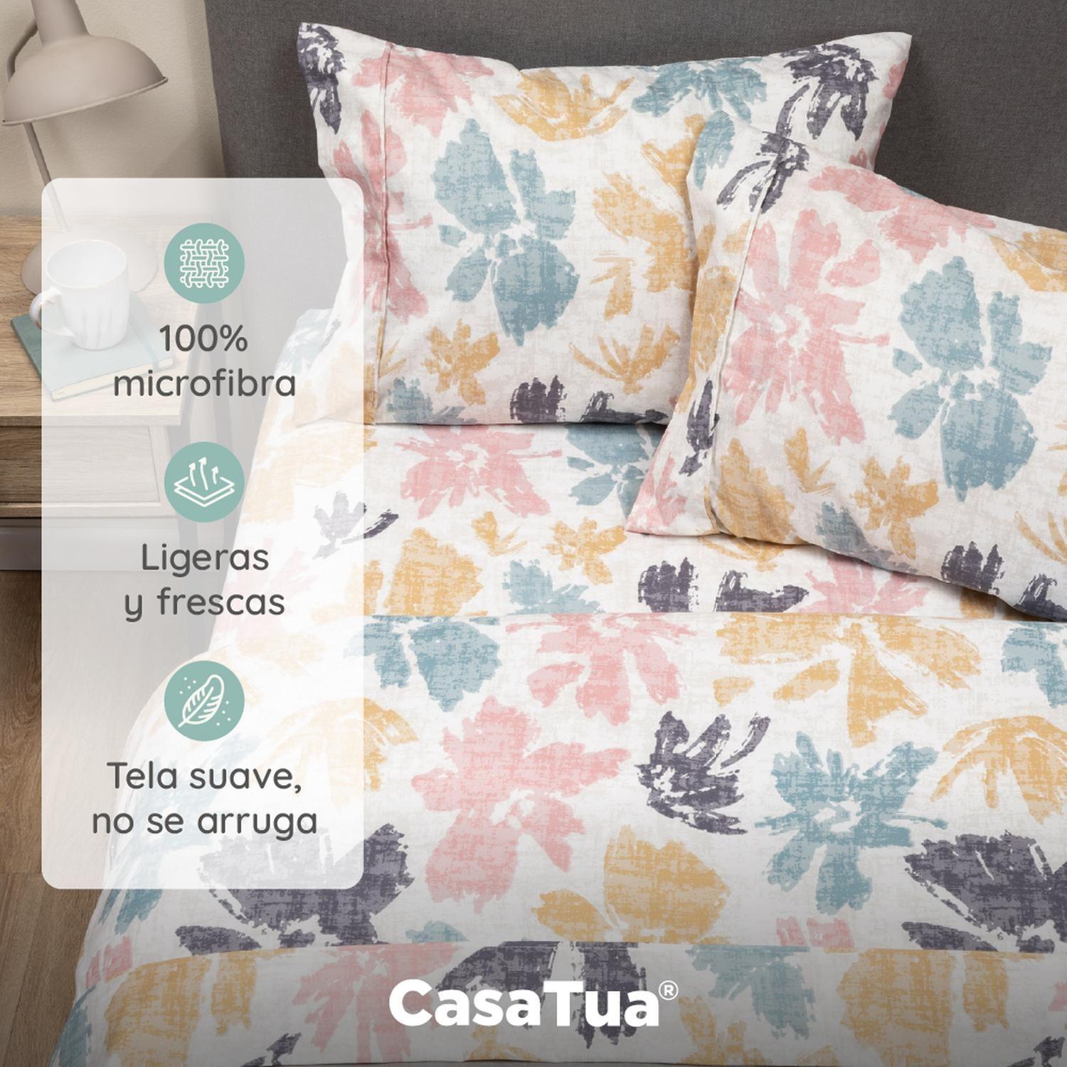 Sabanas Juego + Funda Almohada Casatua-5