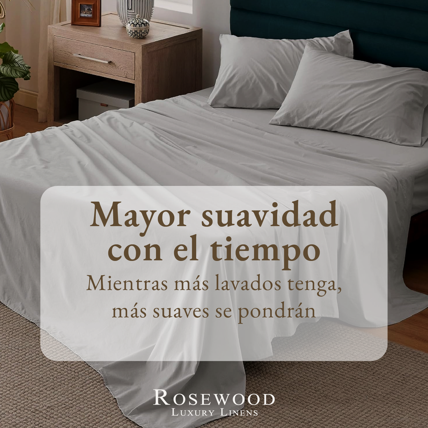 Sabanas Juego 300 Hilos 100% Algodon Rosewood-3