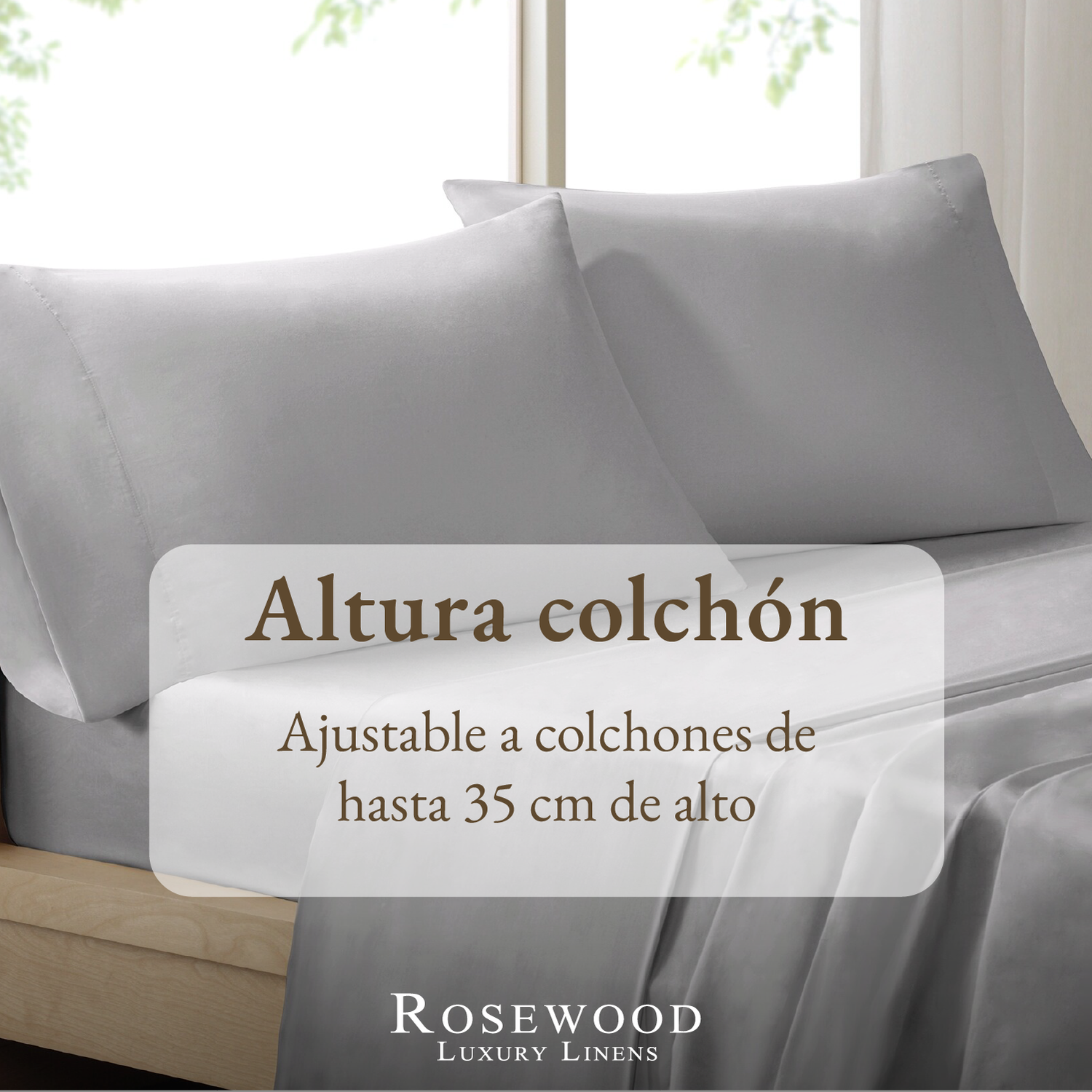 Sabanas Juego 300 Hilos 100% Algodon Rosewood-4