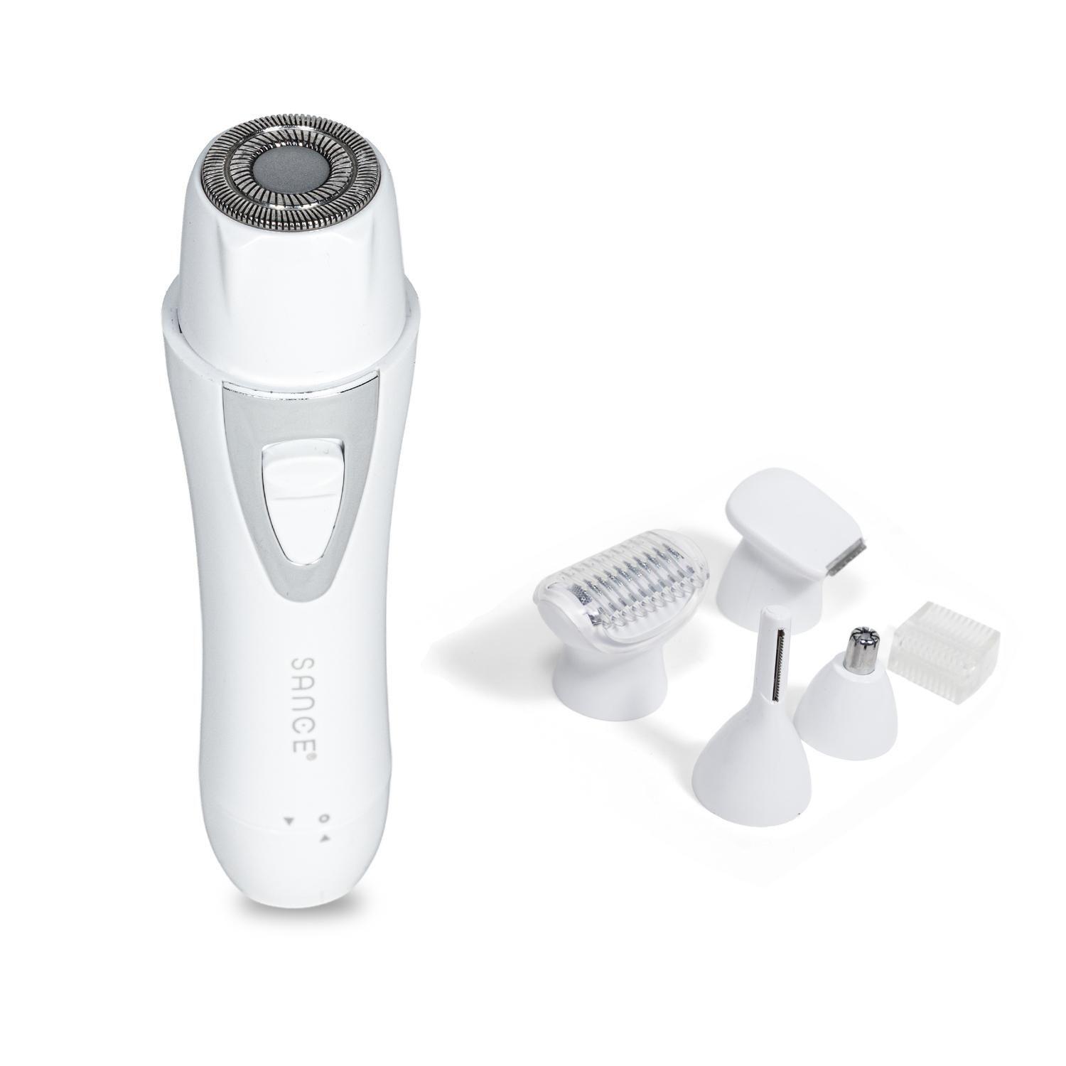 Depiladora Facial Afeitadora Rasuradora Mujer 5 en 1 Sance-0
