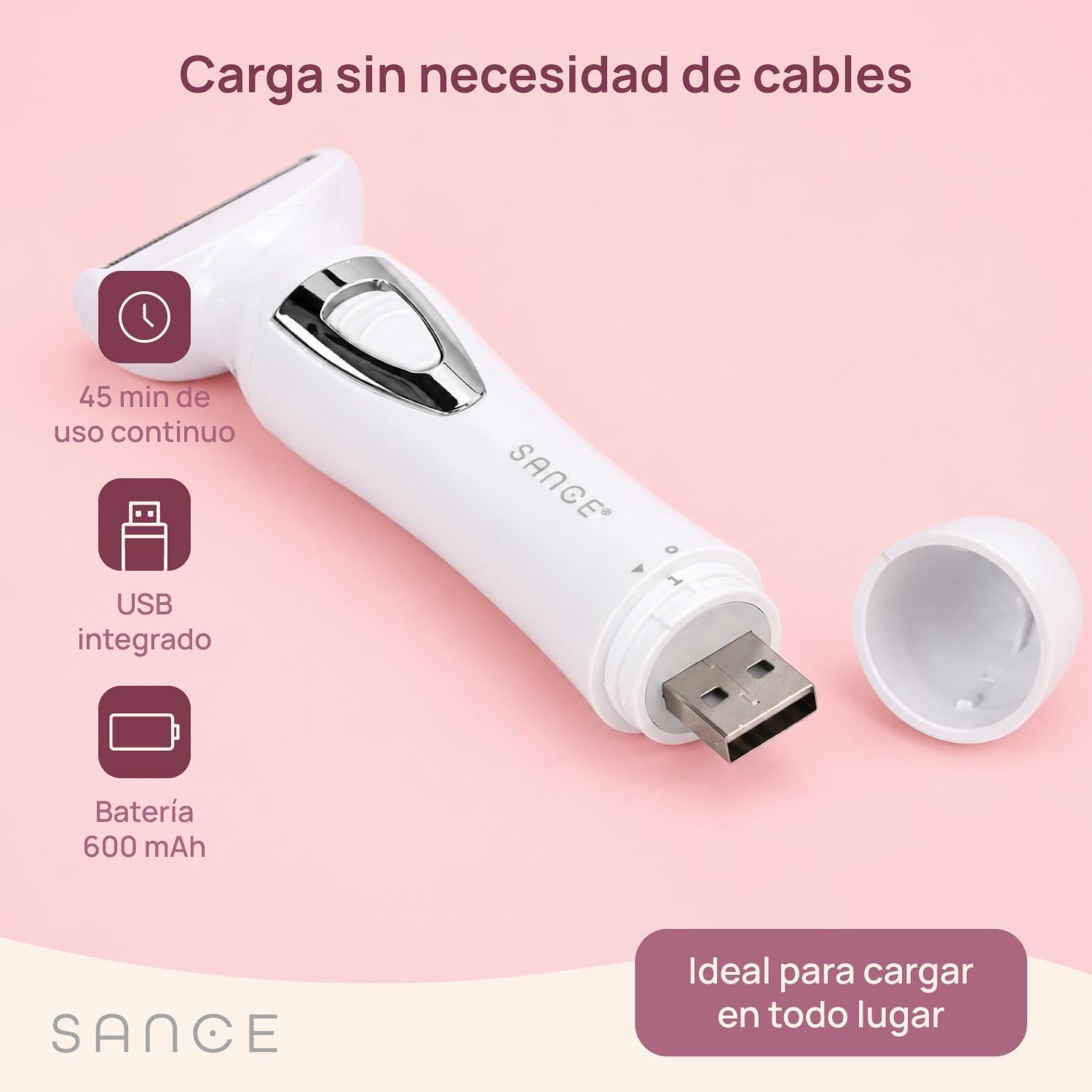 Depiladora Facial Afeitadora Rasuradora Mujer 5 en 1 Sance-8
