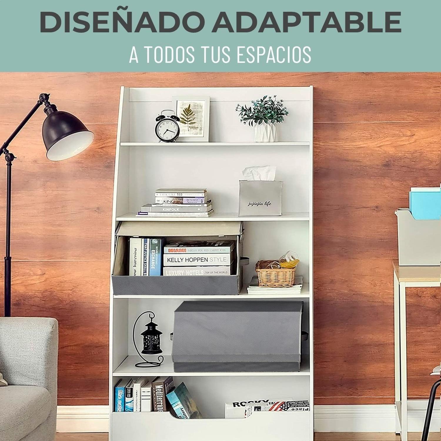 Caja Canasto Organizador de Juguetes CasaTua Set x2 Apilable-3