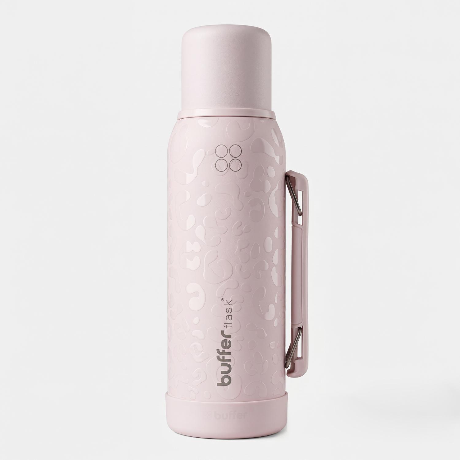 Termo Mate 1 Litro 2 Tapas Acero Inox Buffer Matero Cebador-0