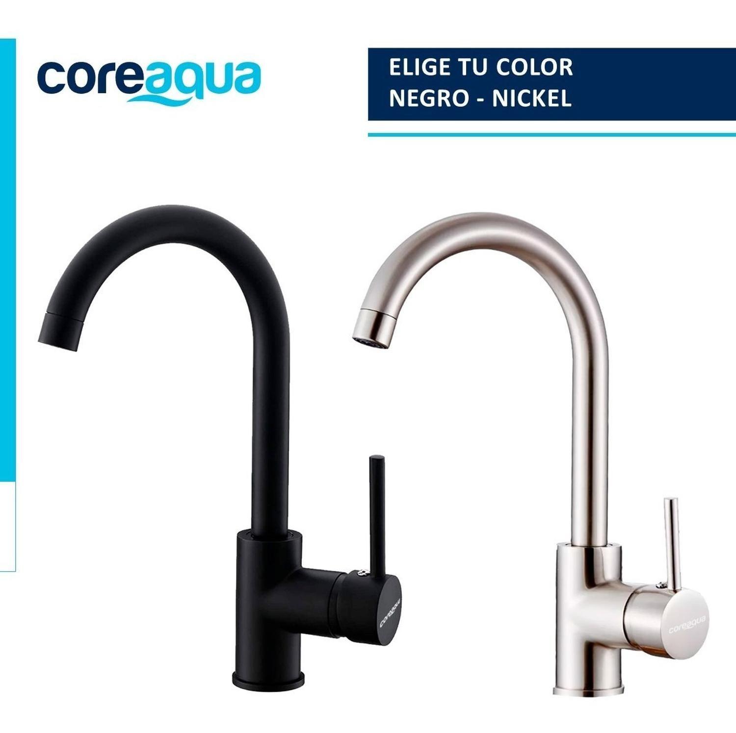 Llave Monomando Lavaplatos Griferia Cocina Premium Coreaqua-6