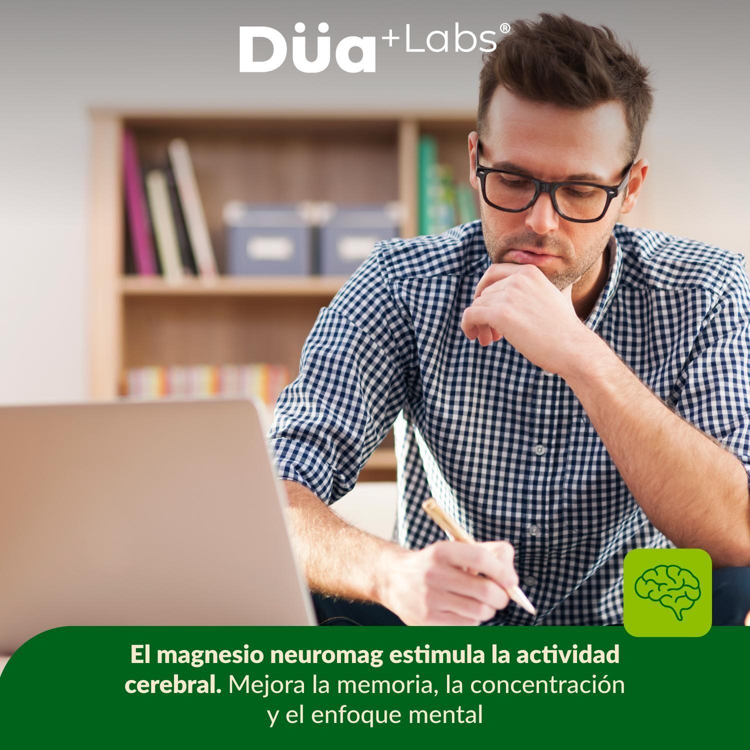 Magnesio Neuromag Düa Labs® 120 Cápsulas Para 60 días-4