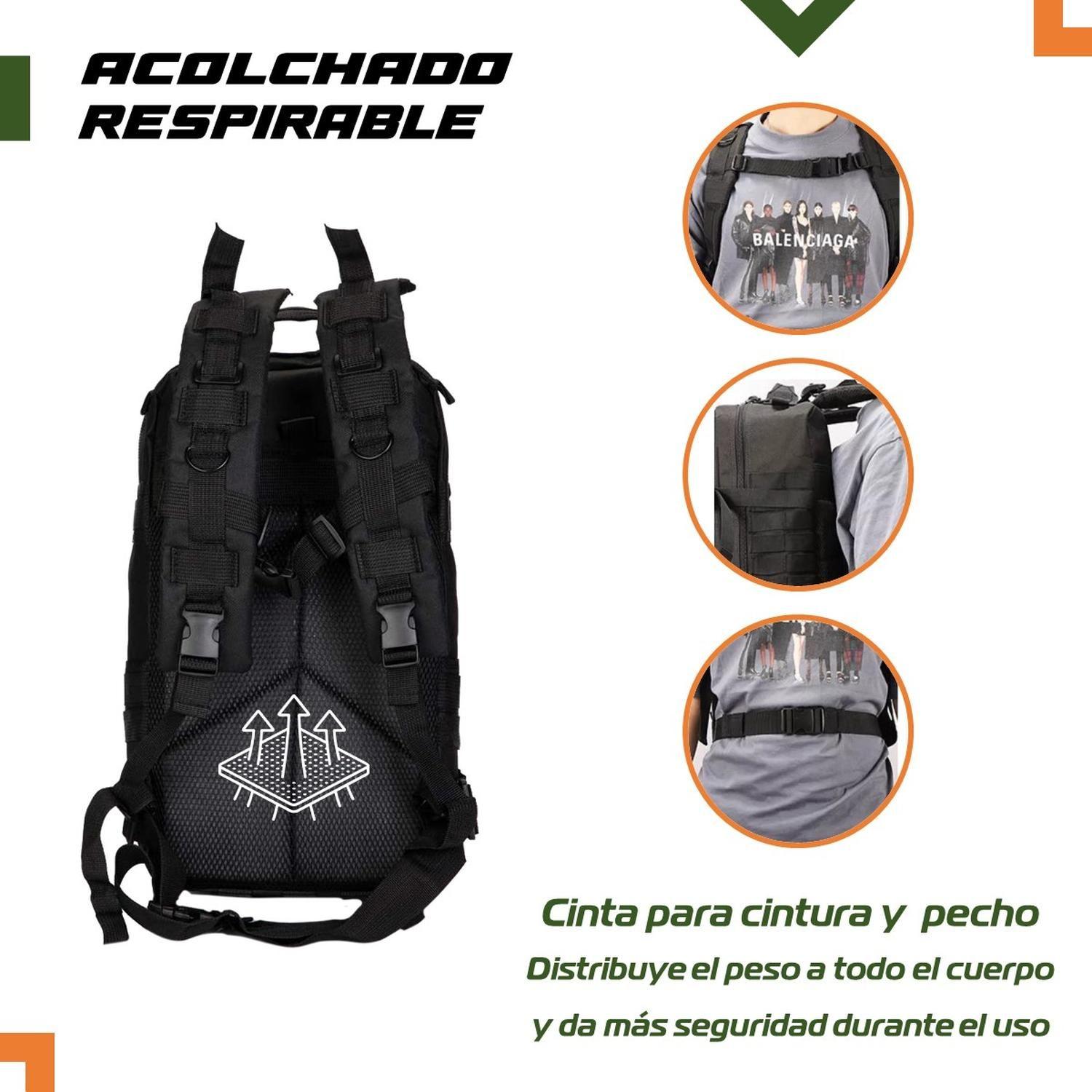 Mochila Tactica Militar Outdoor Pentagon 30l Impermeable-5