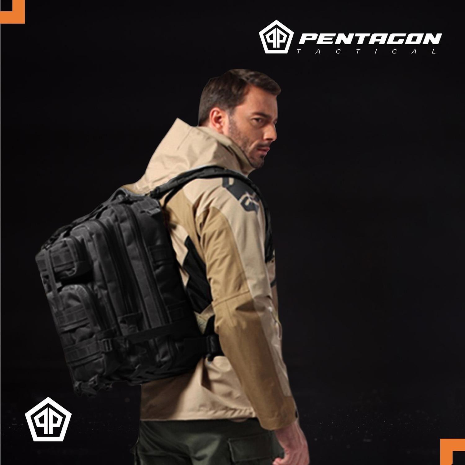 Mochila Tactica Militar Outdoor Pentagon 30l Impermeable-8